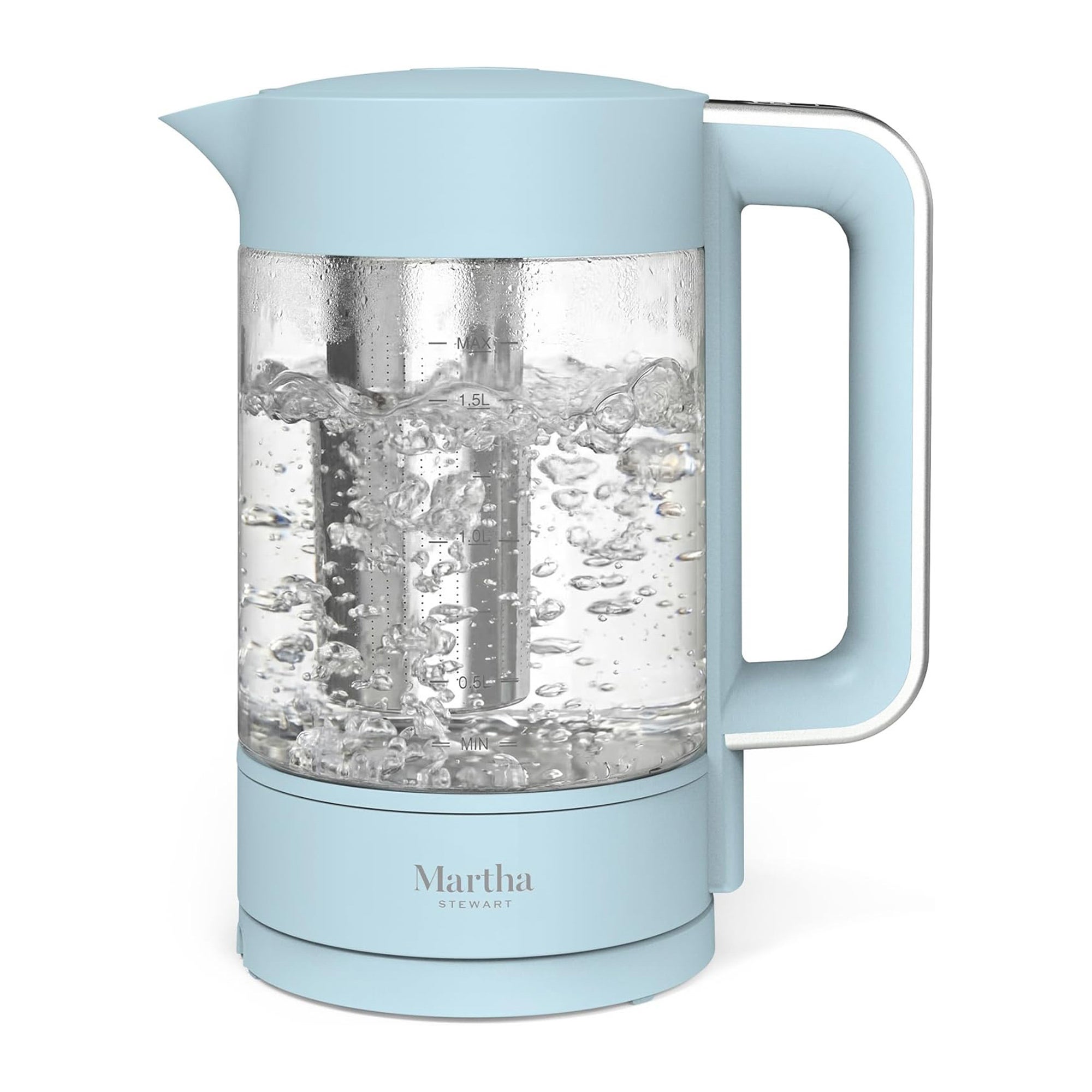 1.7L Electric Kettle w/ Tea Infuser Sky Blue