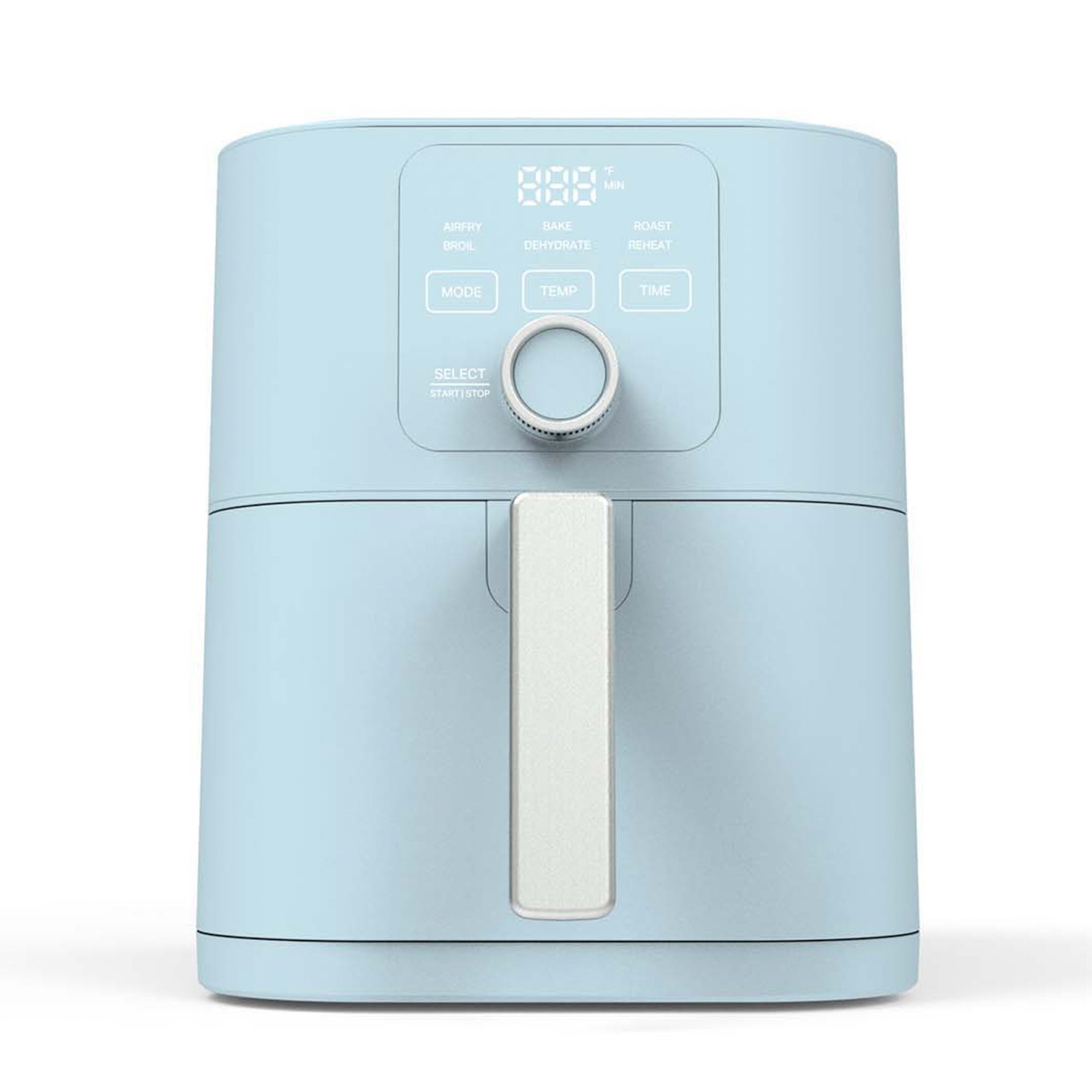 6qt Slim Air Fryer Sky Blue