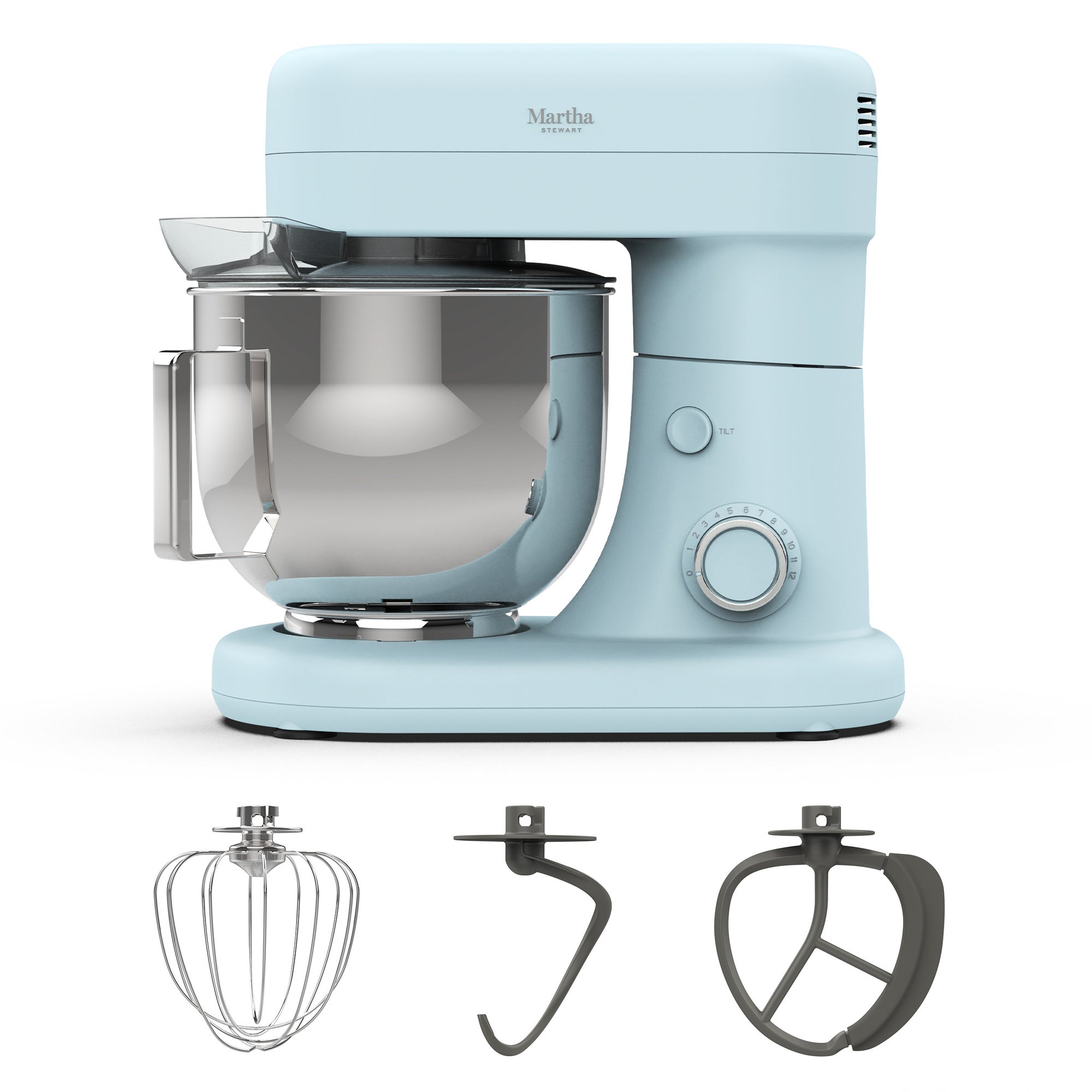 5.3qt Stand Mixer Sky Blue