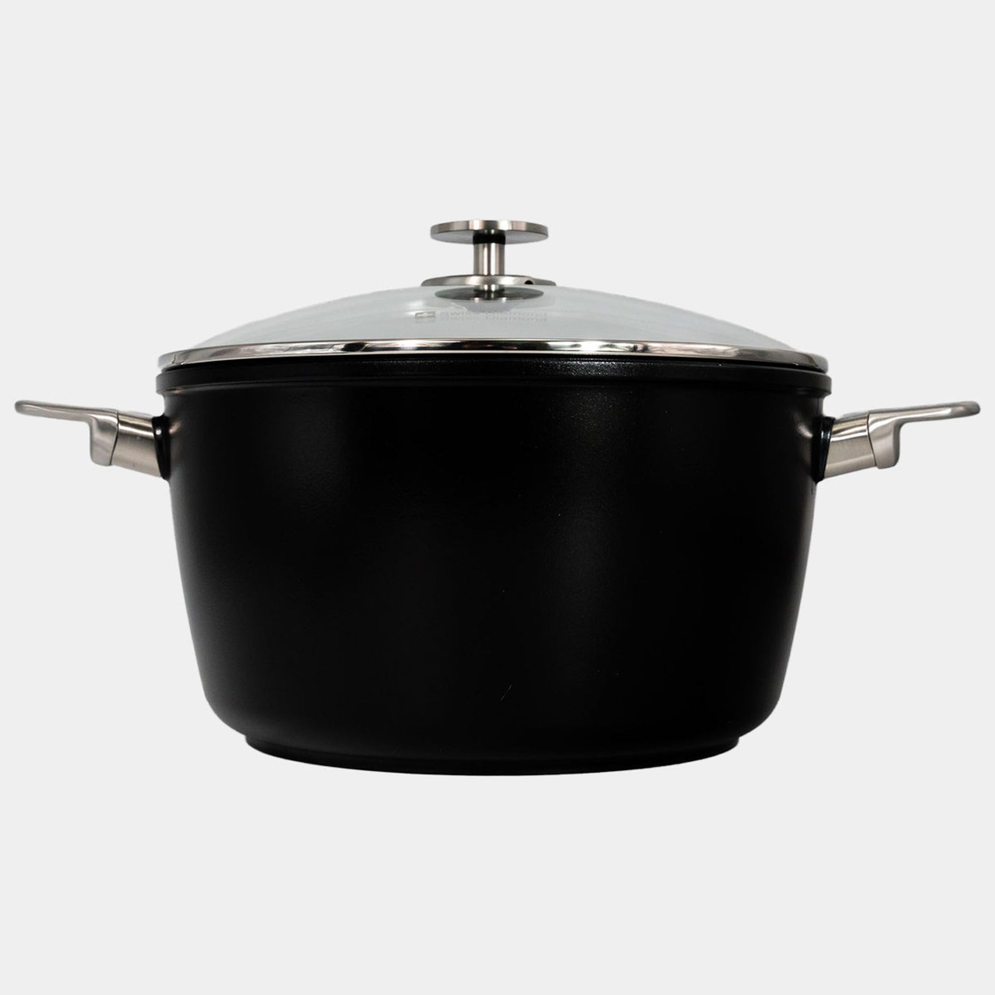 CHD Nonstick 5.5qt Stockpot w/ Glass Lid