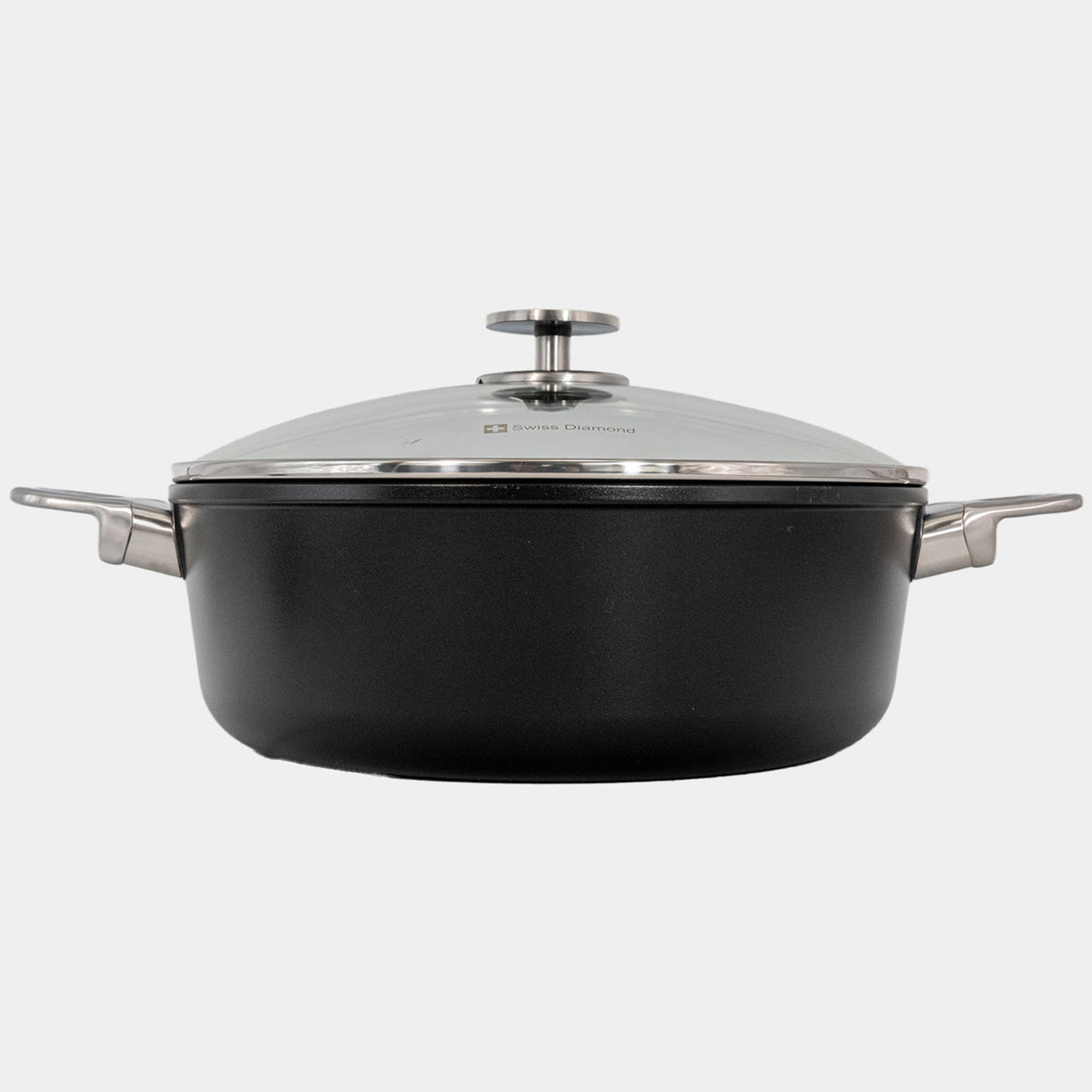 CHD Nonstick 5.3qt Braiser w/ Glass Lid