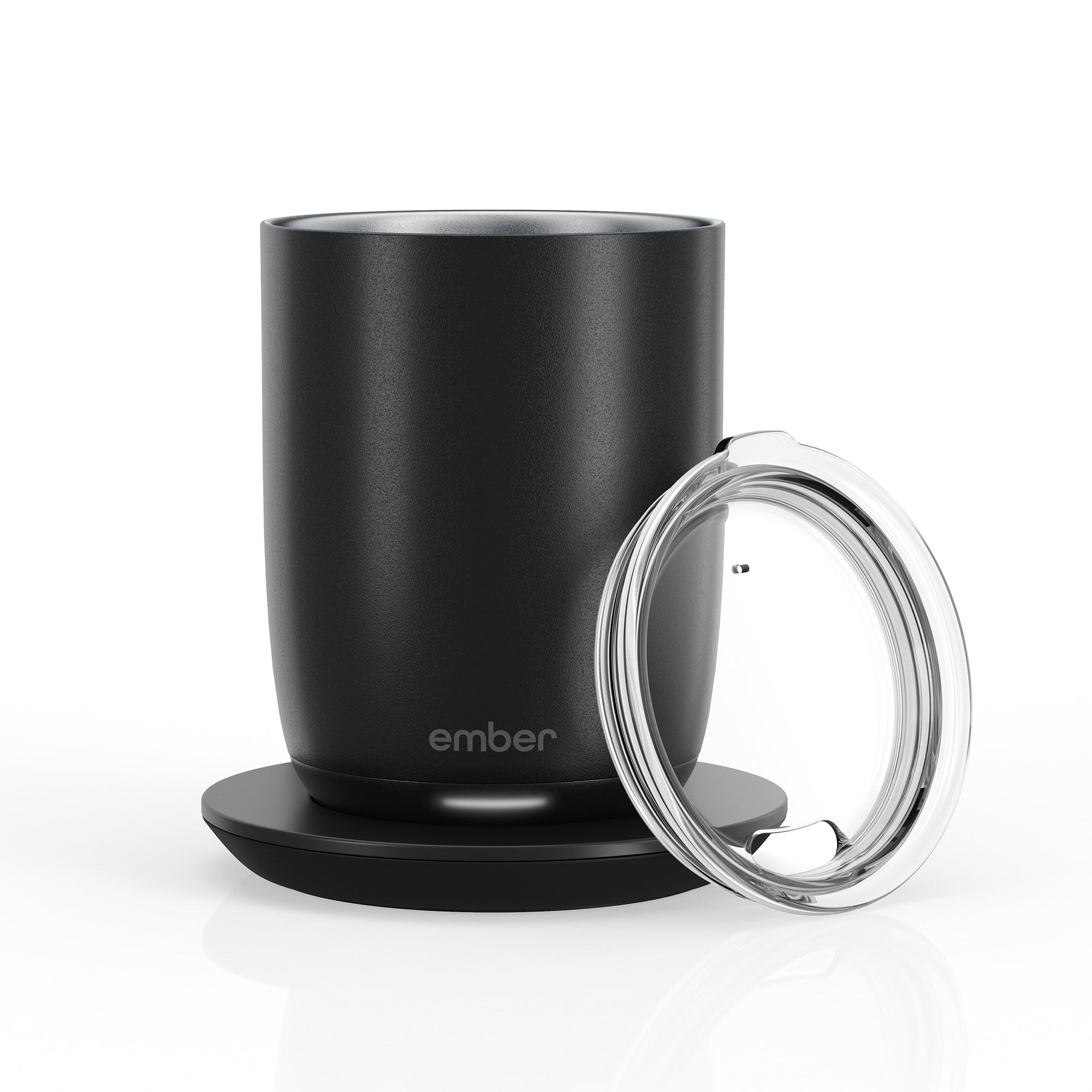 Temperature Control Smart Cup w/ Lid - 14oz Black
