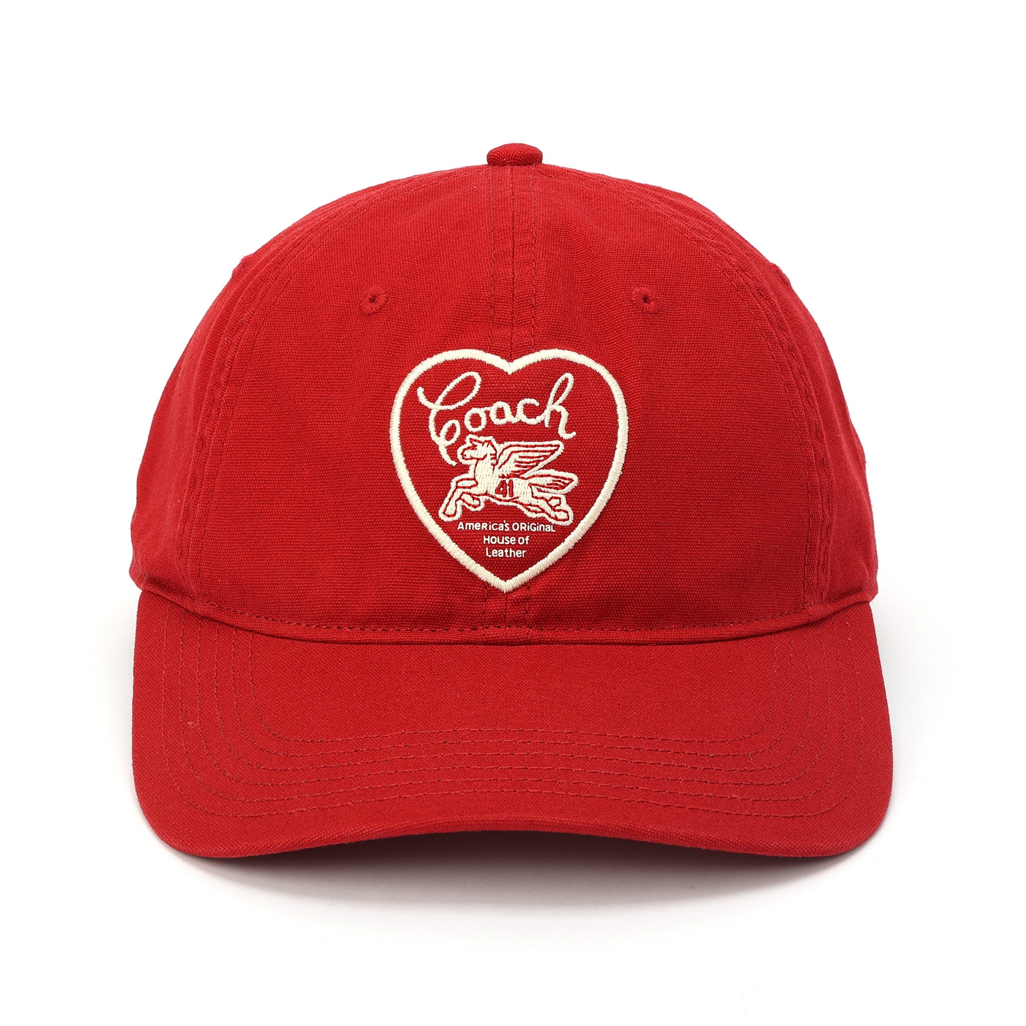 Varsity Peggy Heart Patch Baseball Hat