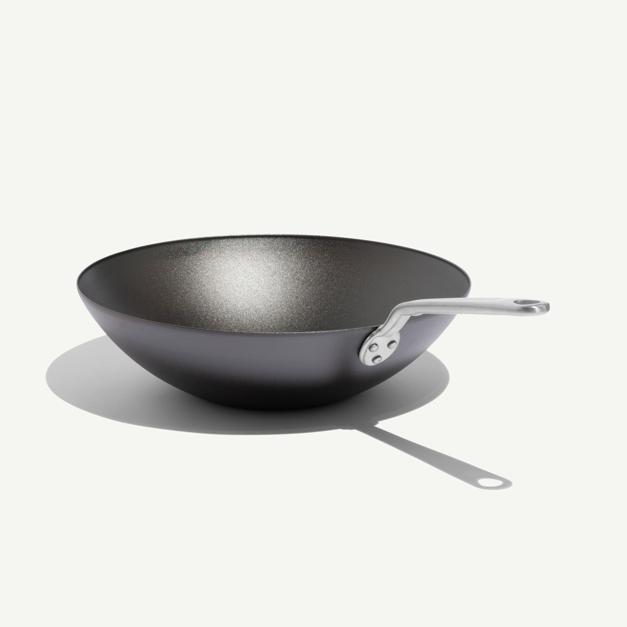 13" Seasoned Carbon Steel Wok