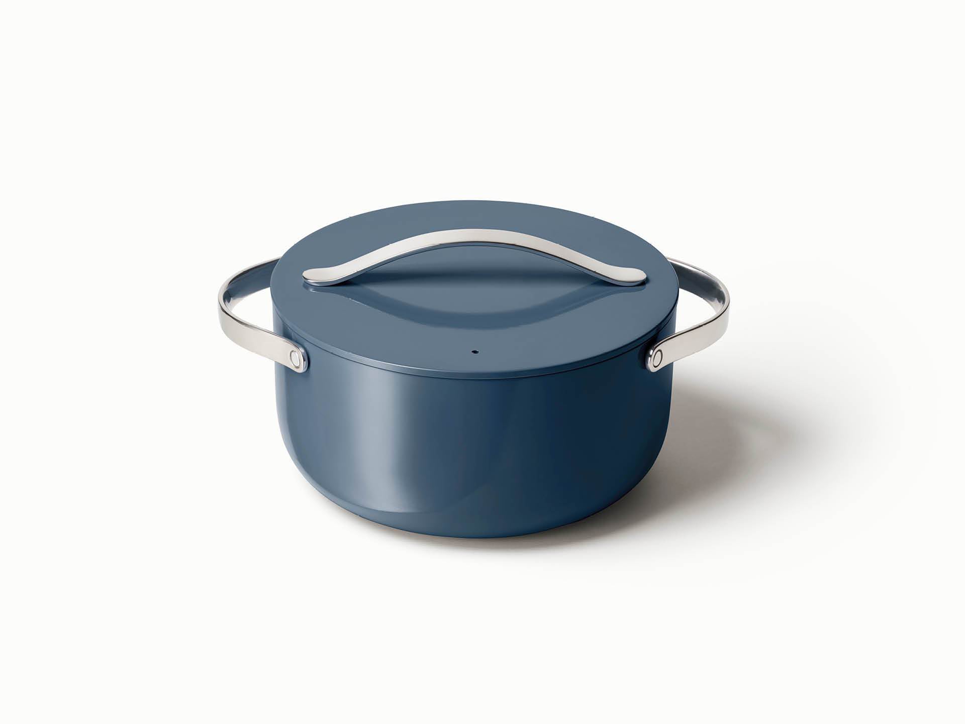 6.5qt Nonstick Ceramic Dutch Oven Navy