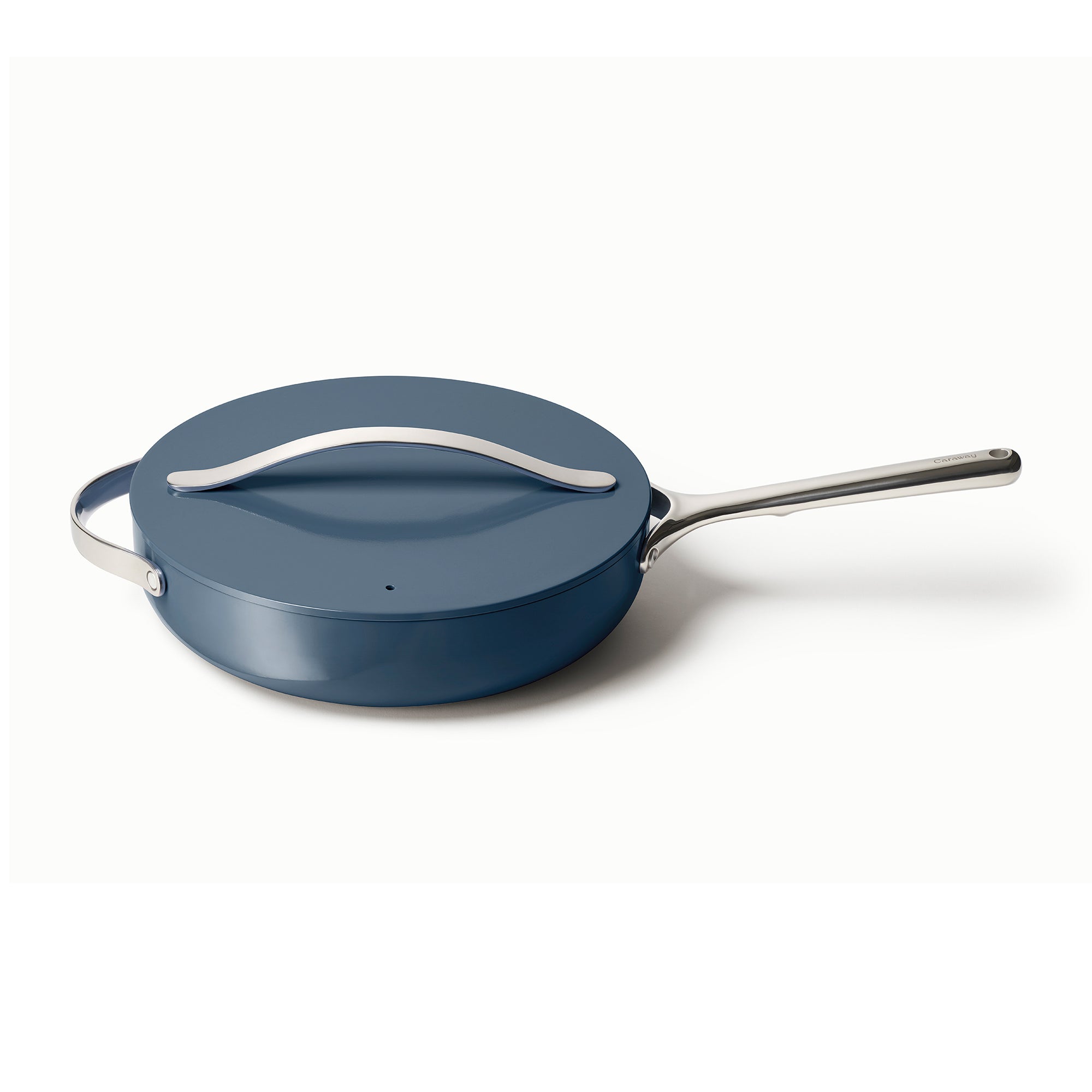 3qt Nonstick Ceramic Saute Pan w/ Lid Navy