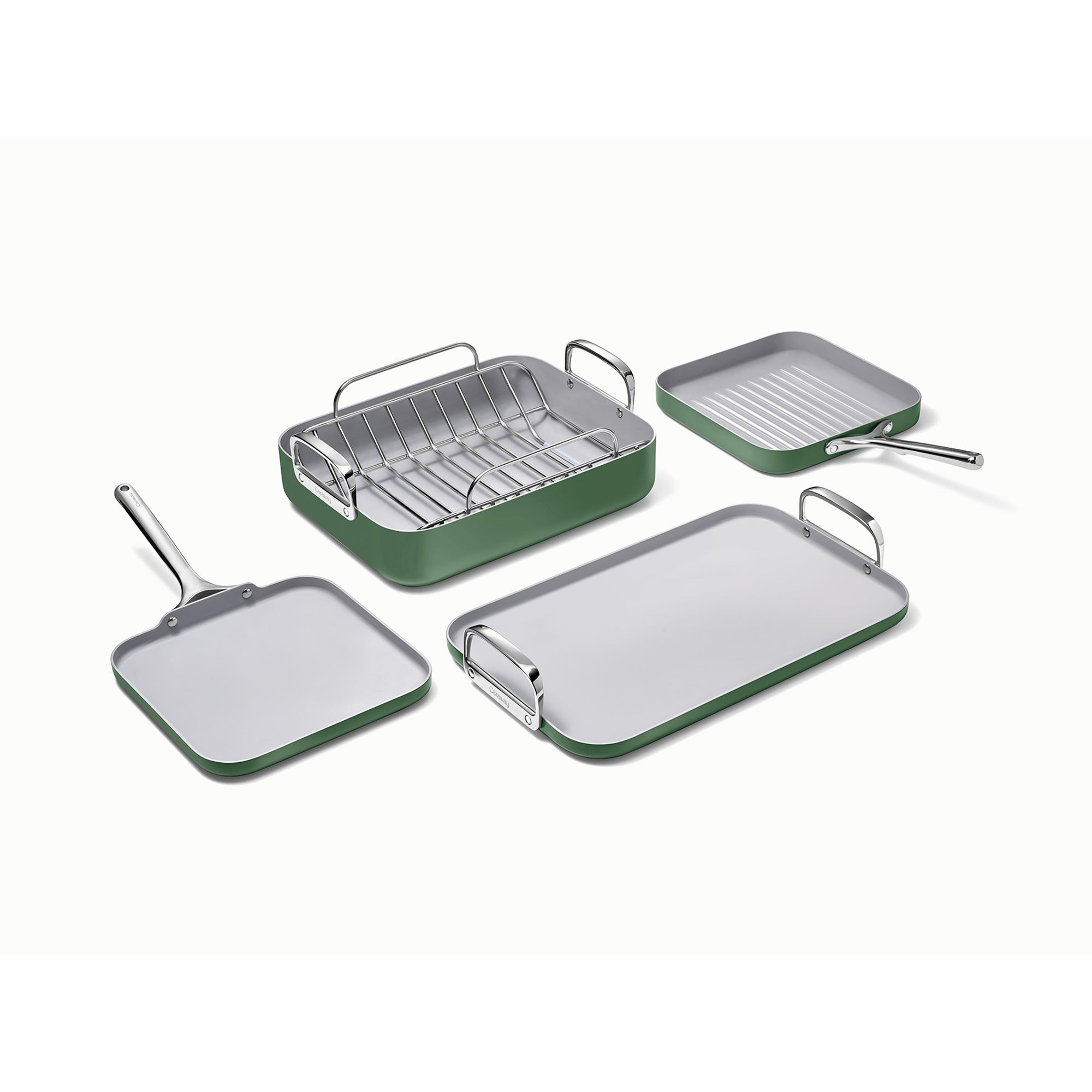 5pc Square Cookware Set Sage