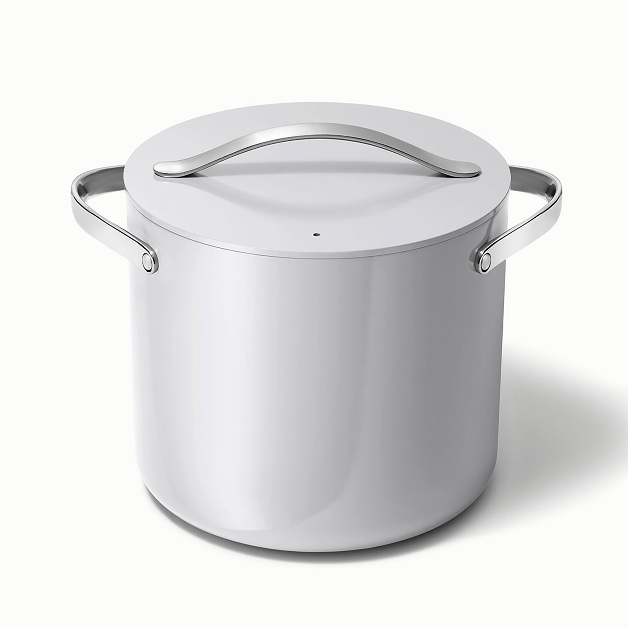 12qt Nonstick Ceramic Stockpot w/ Lid Gray