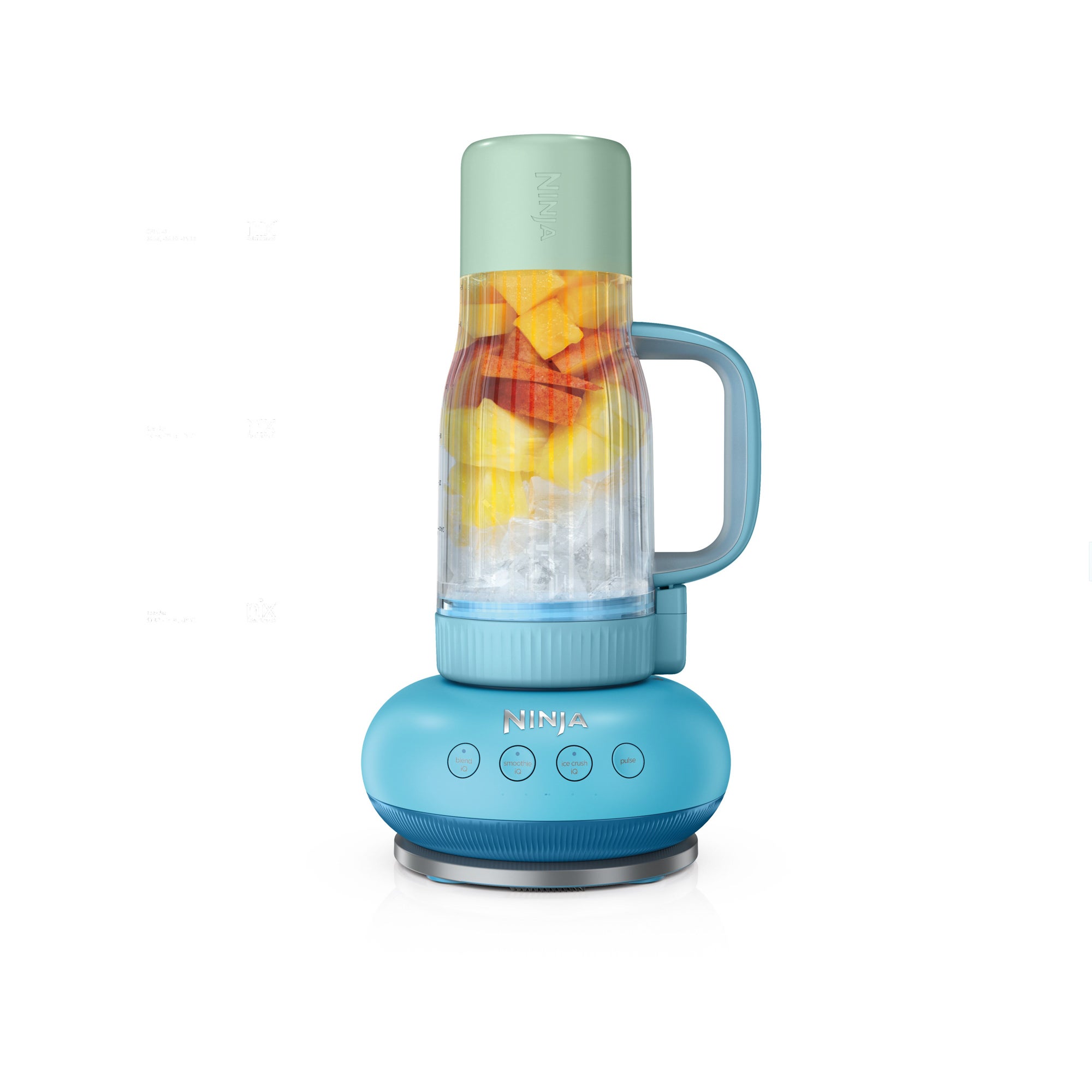 BlendBOSS Personal Blender w/ 26oz Travel Tumbler Blue Raspberry