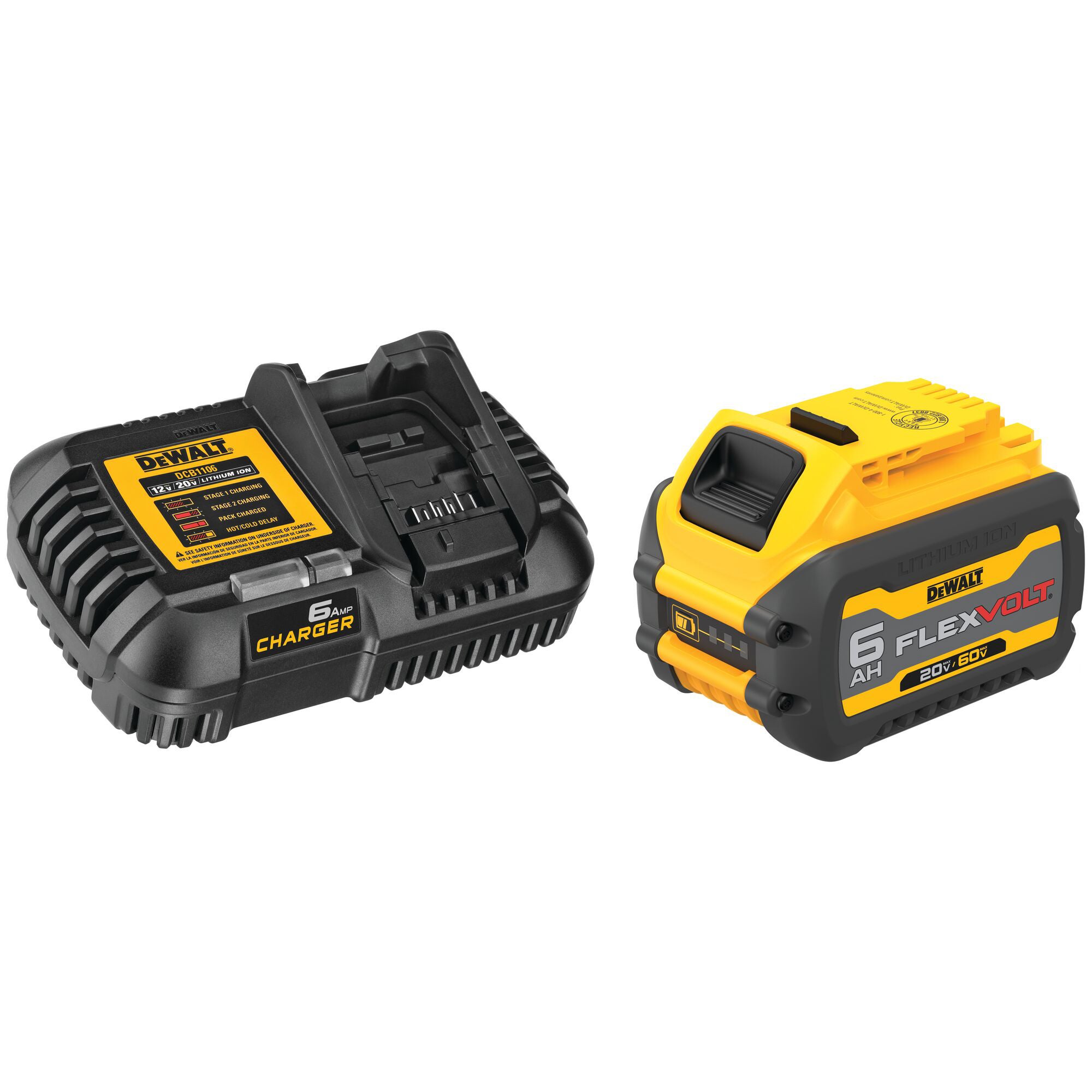 20V/60V MAX FLEXVOLT 6Ah Battery Kit