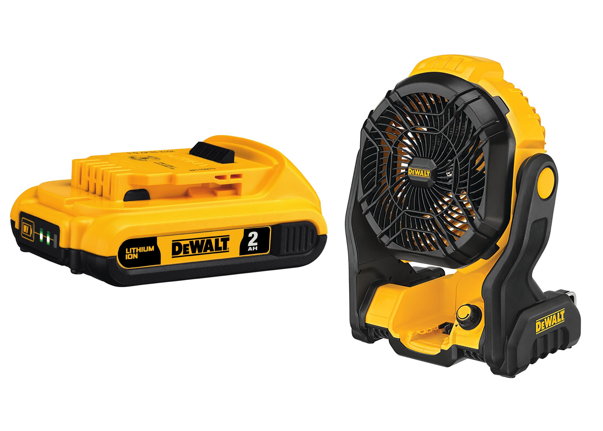 20V MAX Jobsite Cordless Fan w/ BONUS 20V MAX Premium XR 2.0AH Battery
