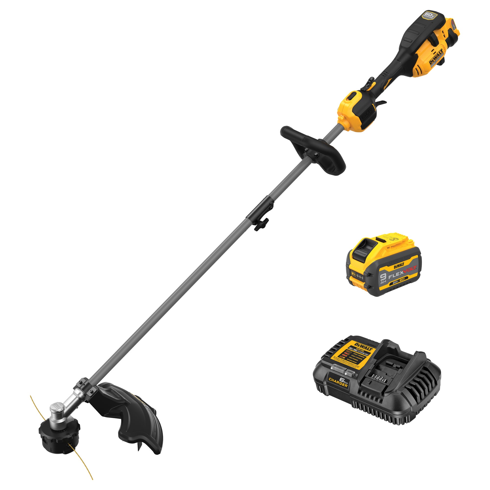60V MAX 17" Brushless Cordless Attachment Capable String Trimmer Kit