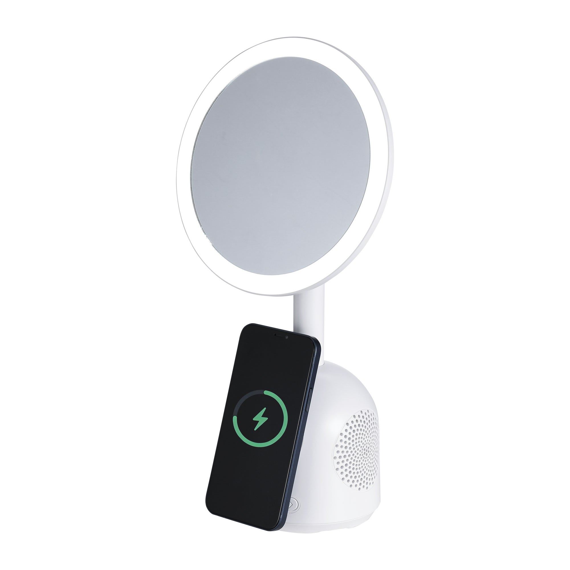 Bluetooth Speaker Makeup Mirror