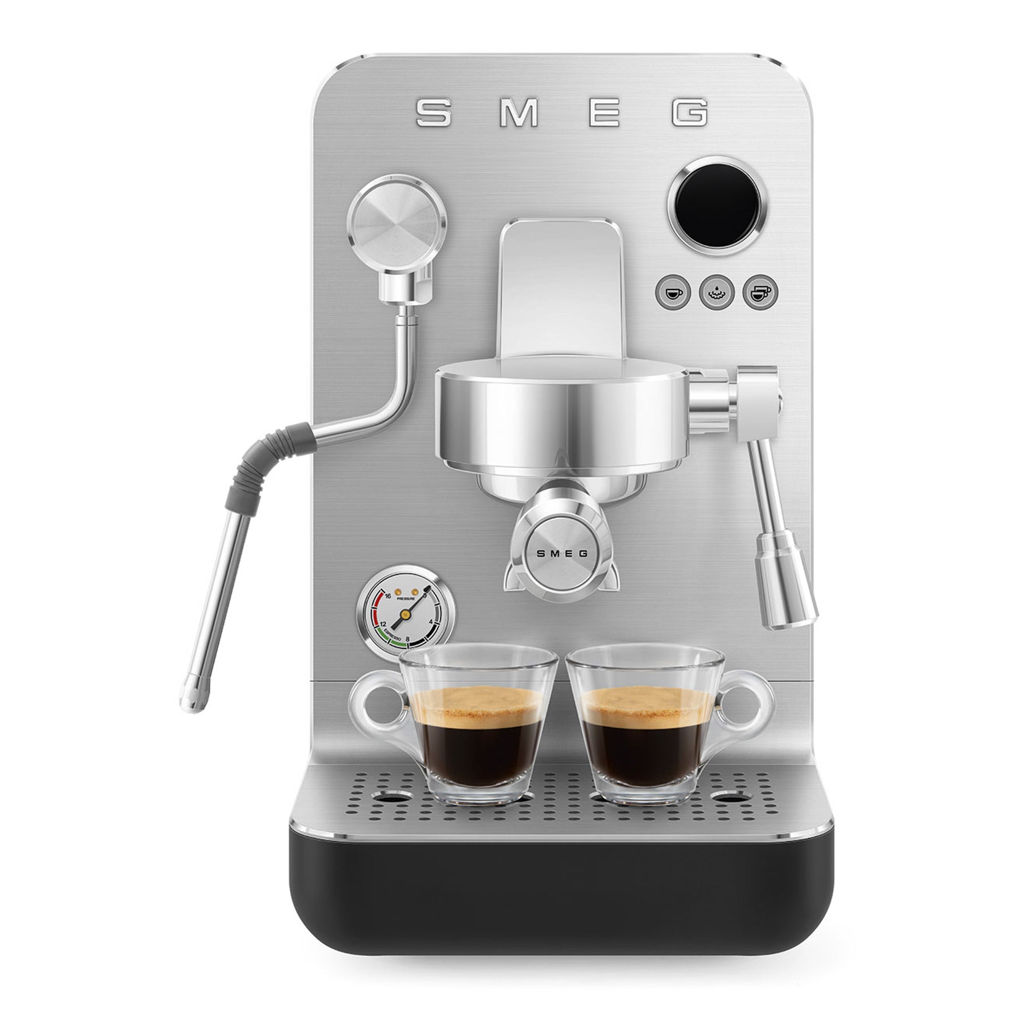 Semi-Professional Espresso Machine Matte Black