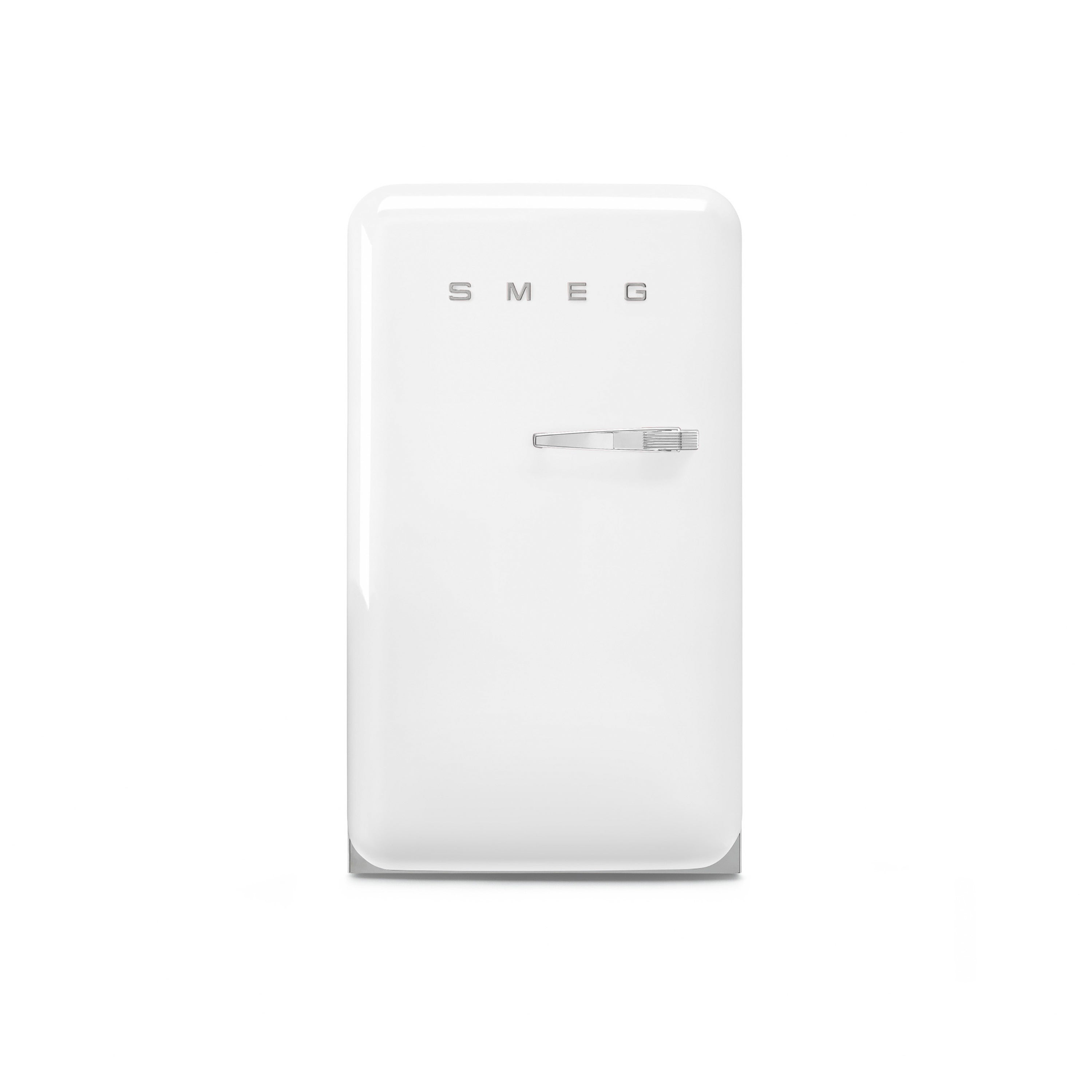 FAB 10 Retro Refrigerator - Left Hinge White