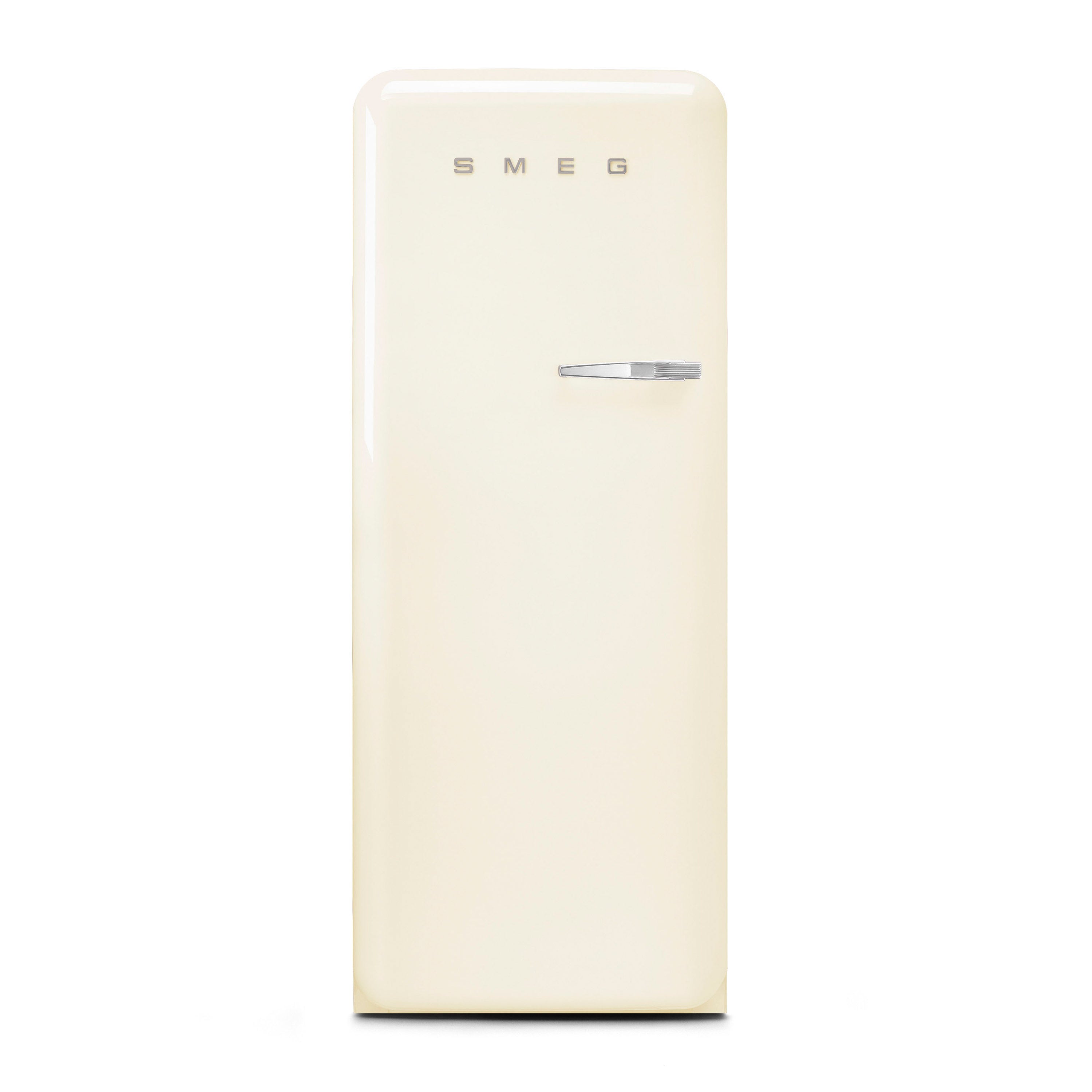 FAB 28 Retro Refrigerator w/ Ice Compartment - Left Hinge Cream