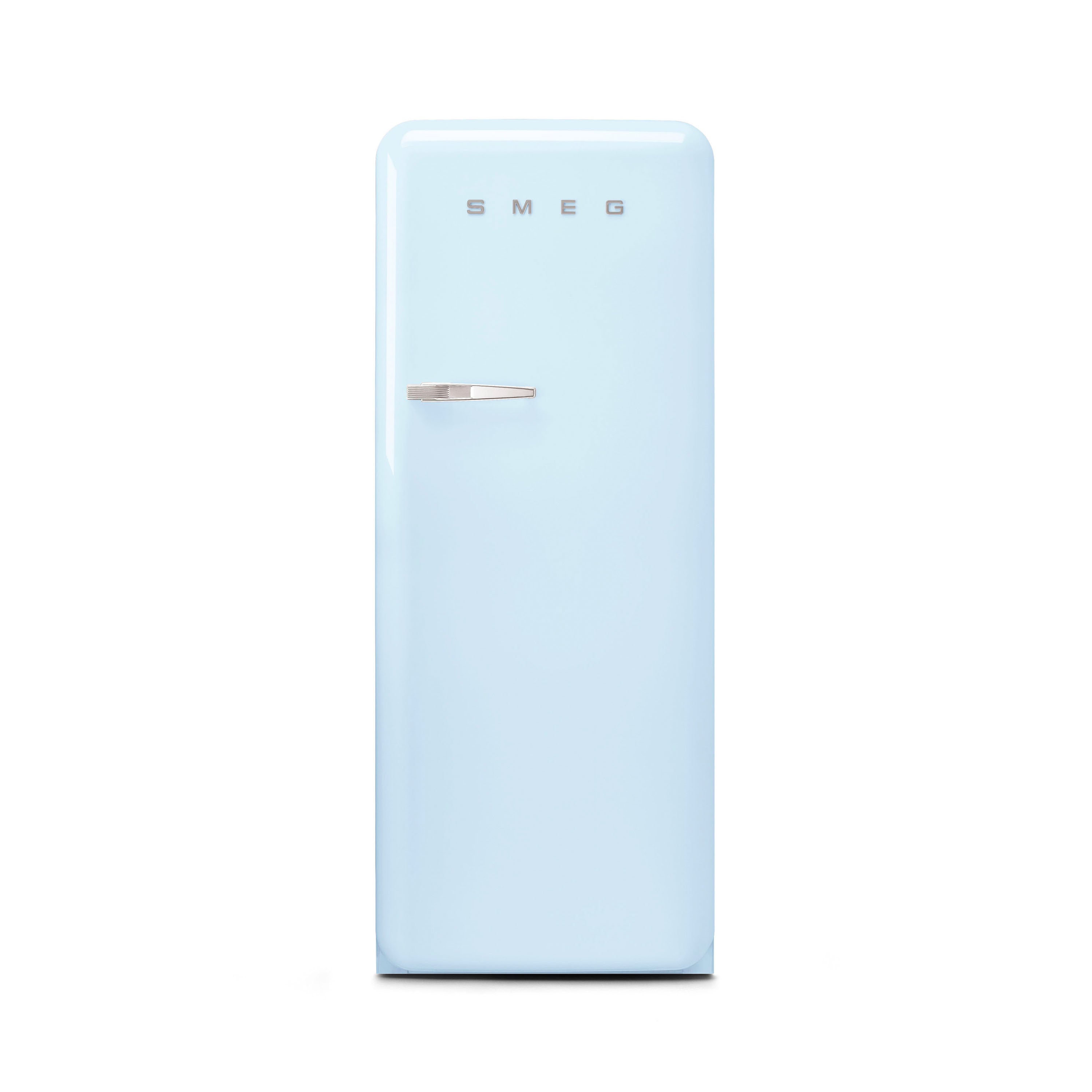 FAB 28 Retro Refrigerator w/ Ice Compartment - Right Hinge Pastel Blue