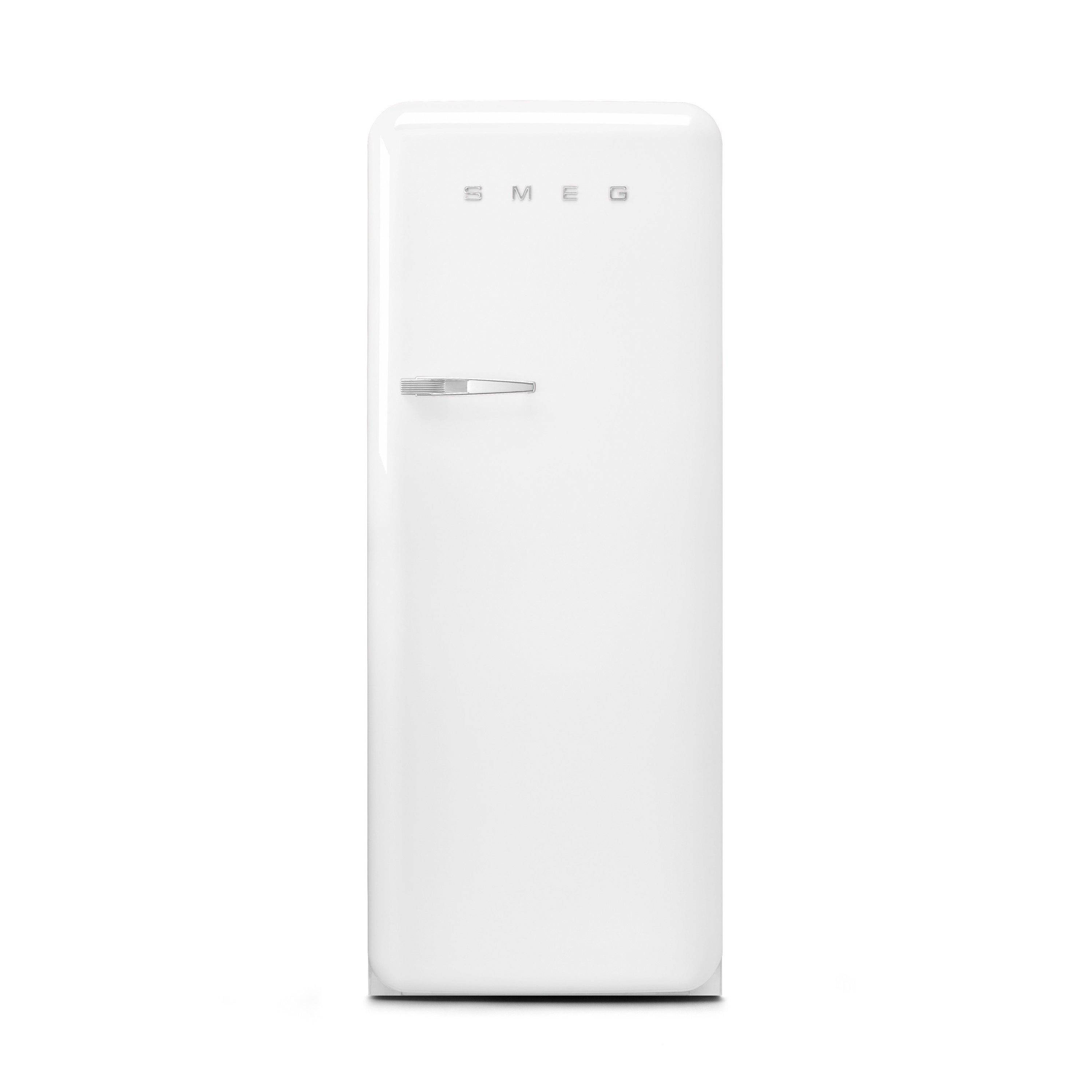 FAB 28 Retro Refrigerator w/ Ice Compartment - Right Hinge White