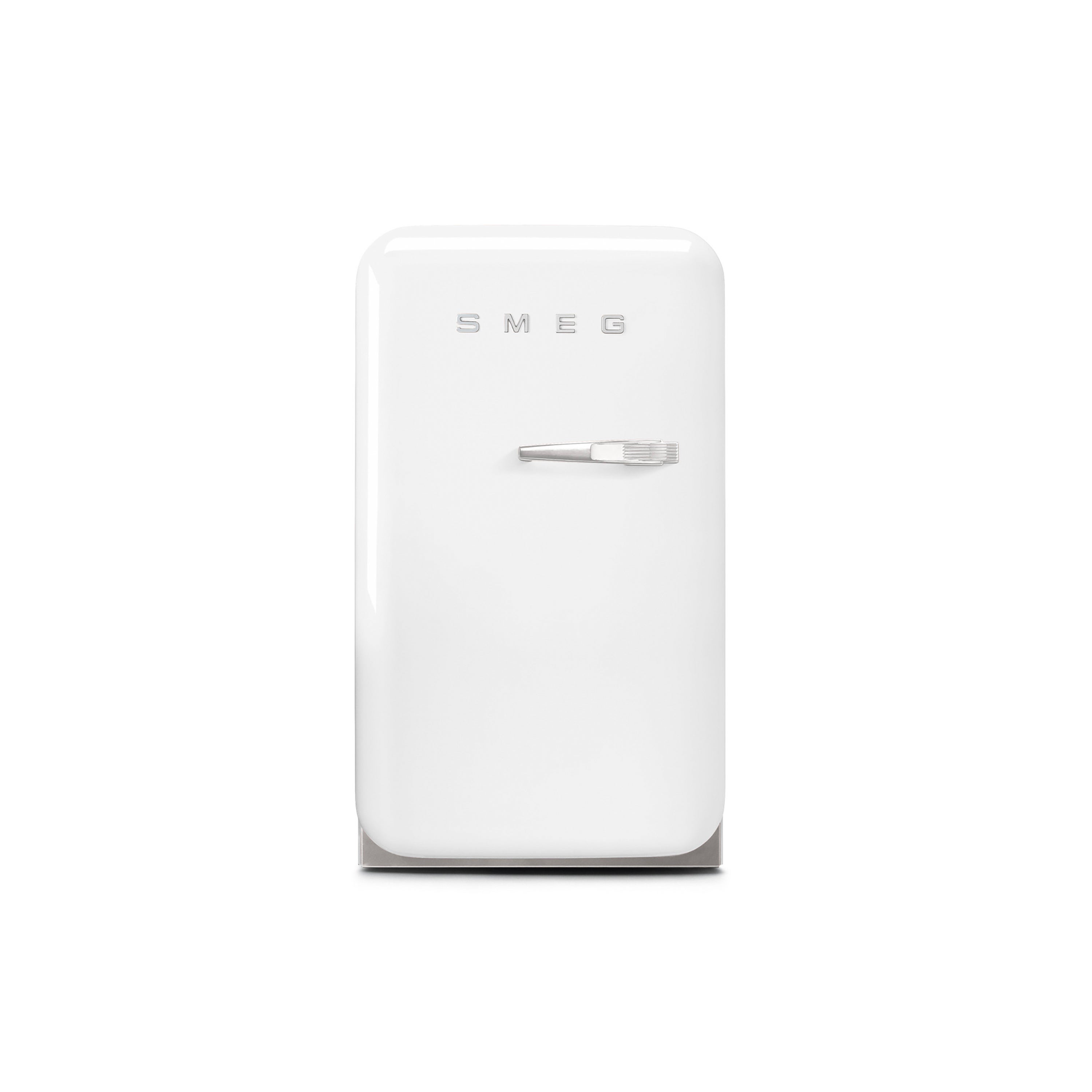 FAB 5 Retro Mini Refrigerator - Left Hinge White