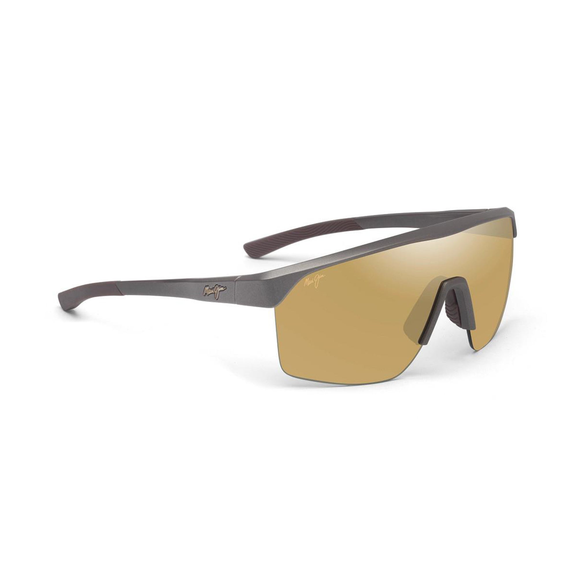 Paluna Polarized Sunglasses Metallic Light Brown Frame HAWAII GLOW Lens