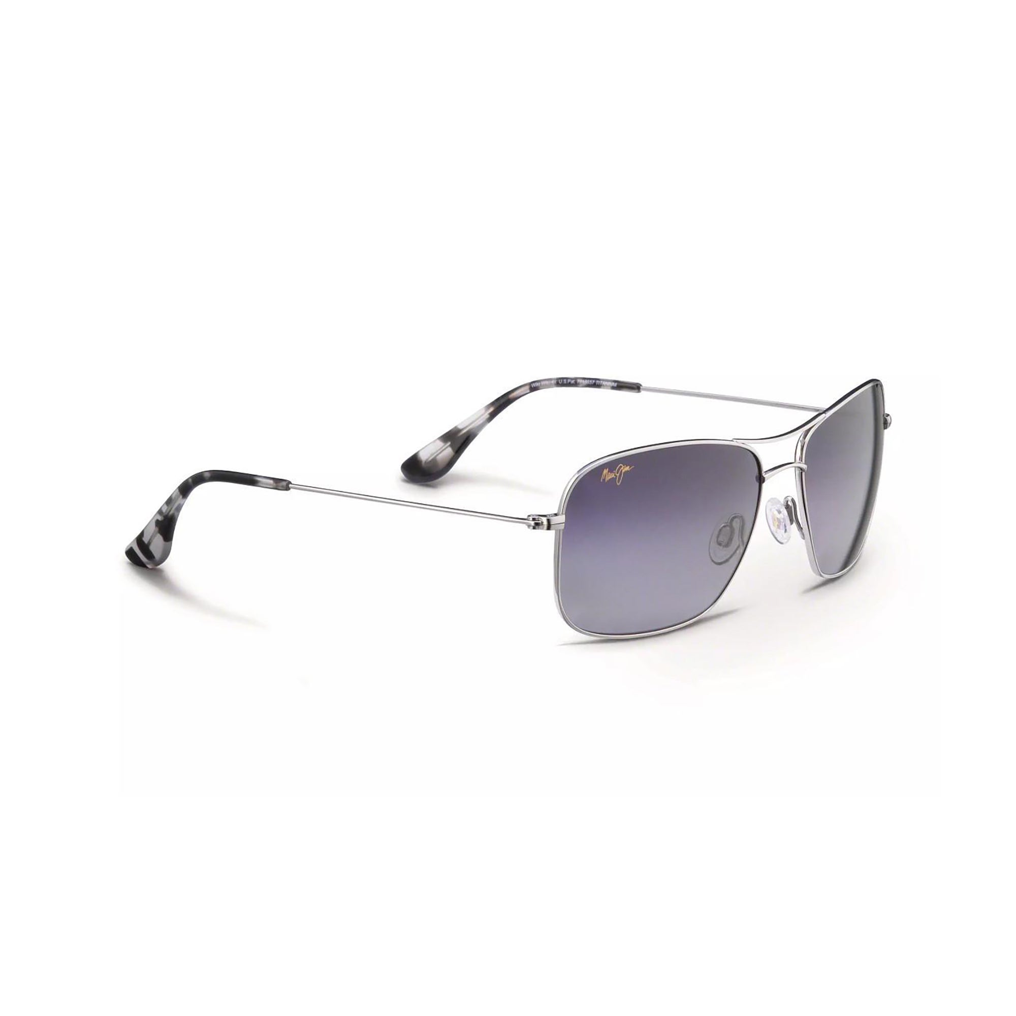 Wiki Wiki Polarized Sunglasses Silver Frame Neutral Gray Lens
