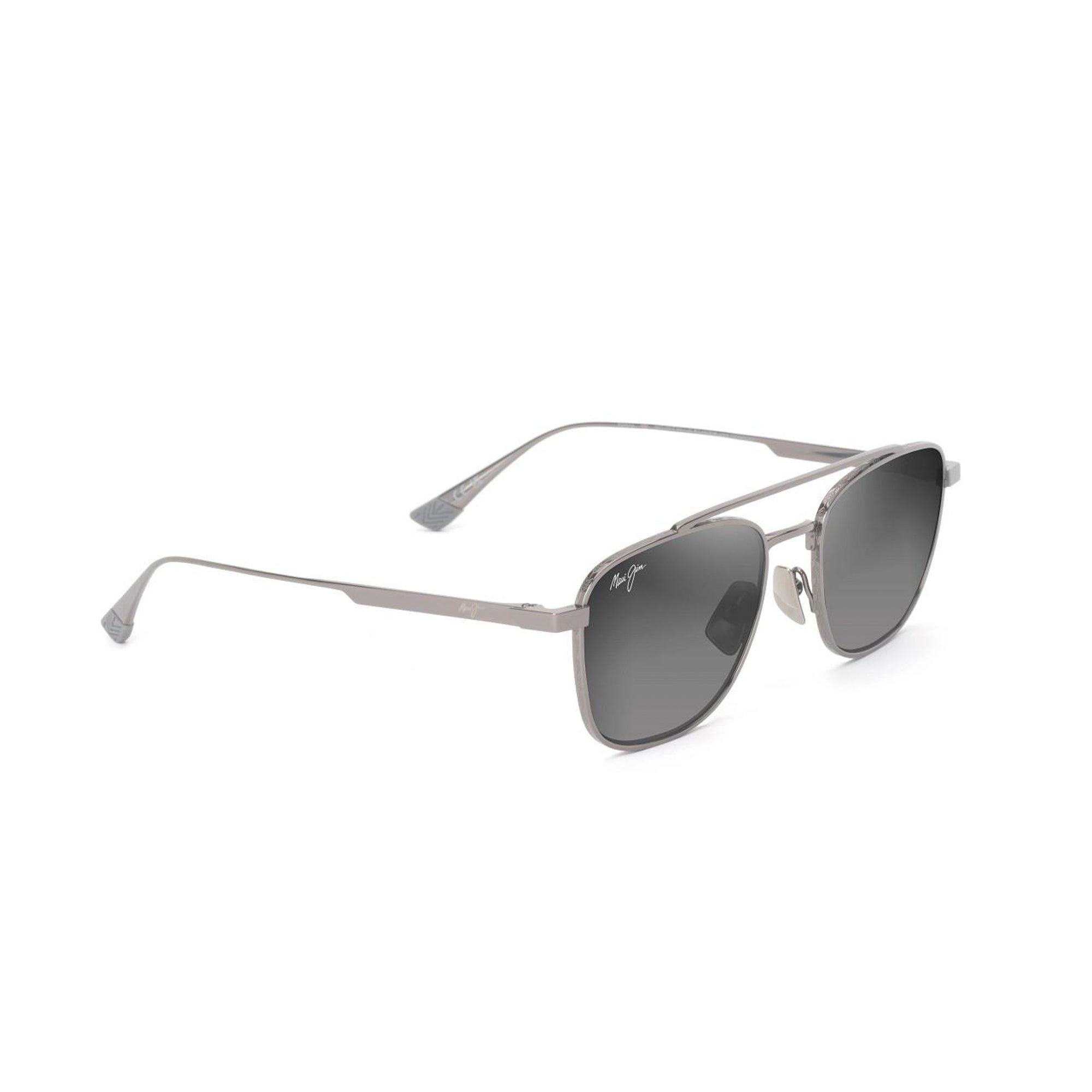 Kahana Polarized Sunglasses Dark Ruthenium Frame Neutral Gray Lens