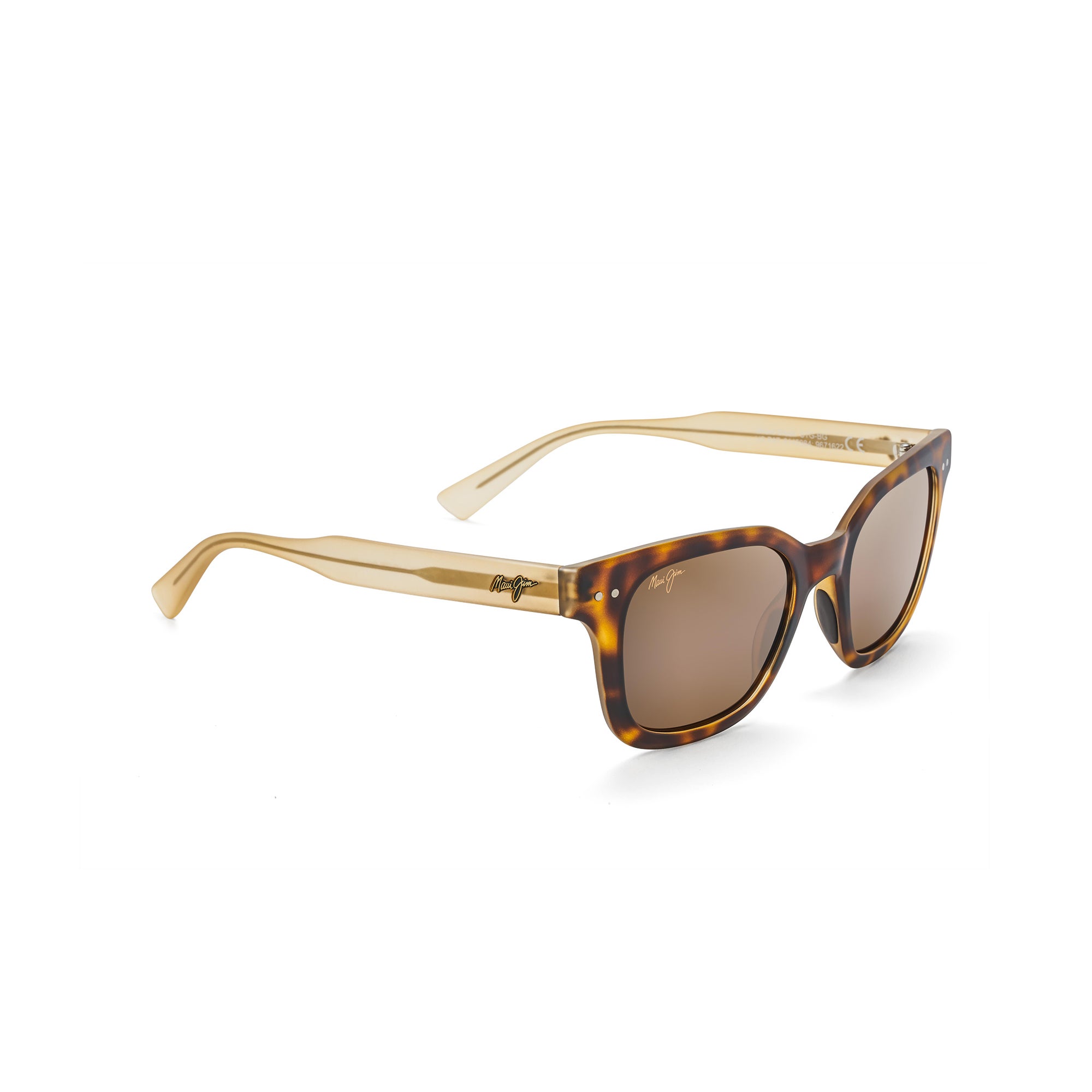 Shore Break Polarized Sunglasses Matte Tortoise Frame HCL Bronze Lens