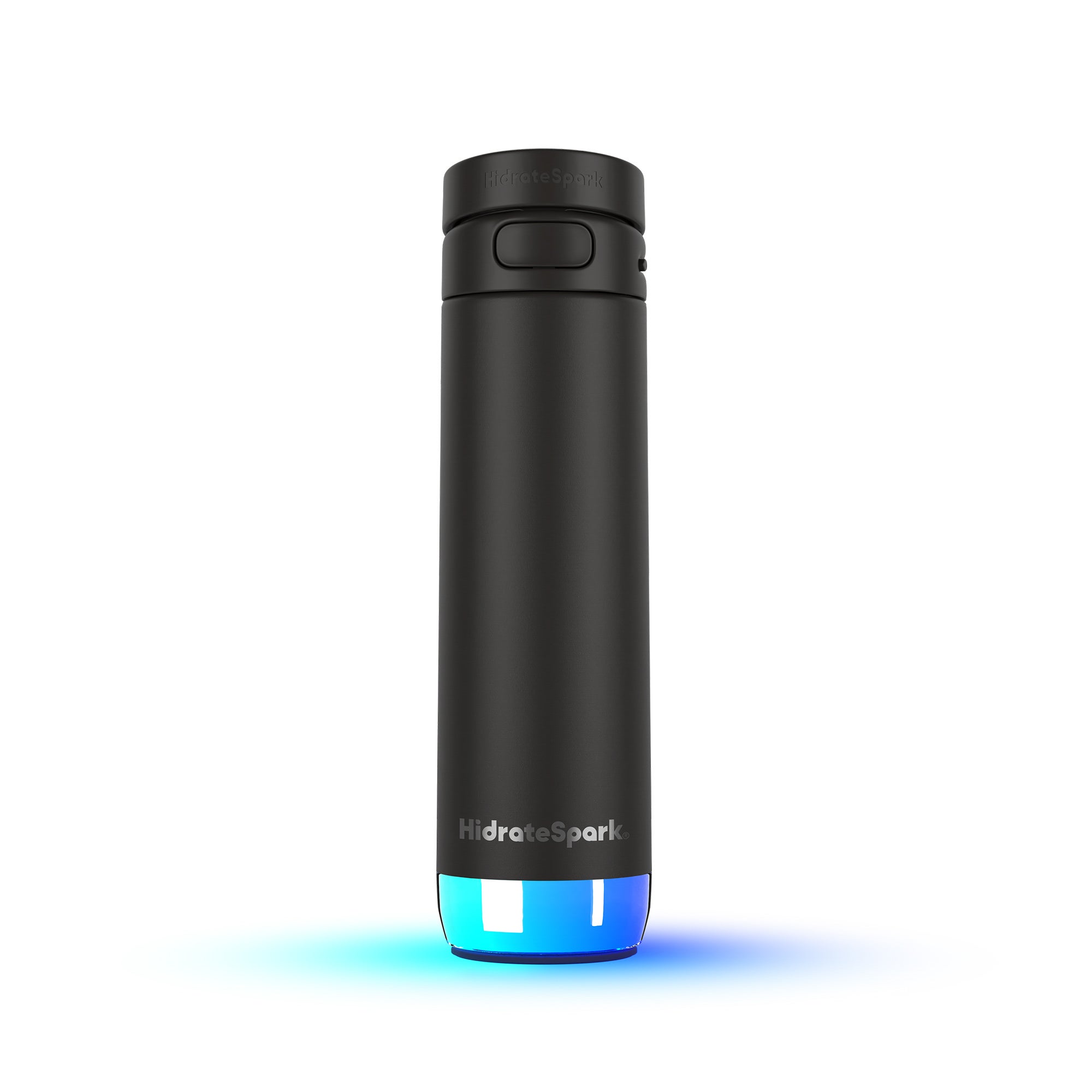 21oz HidrateSpark PRO 2 Smart Bottle w/ Straw Lid Black