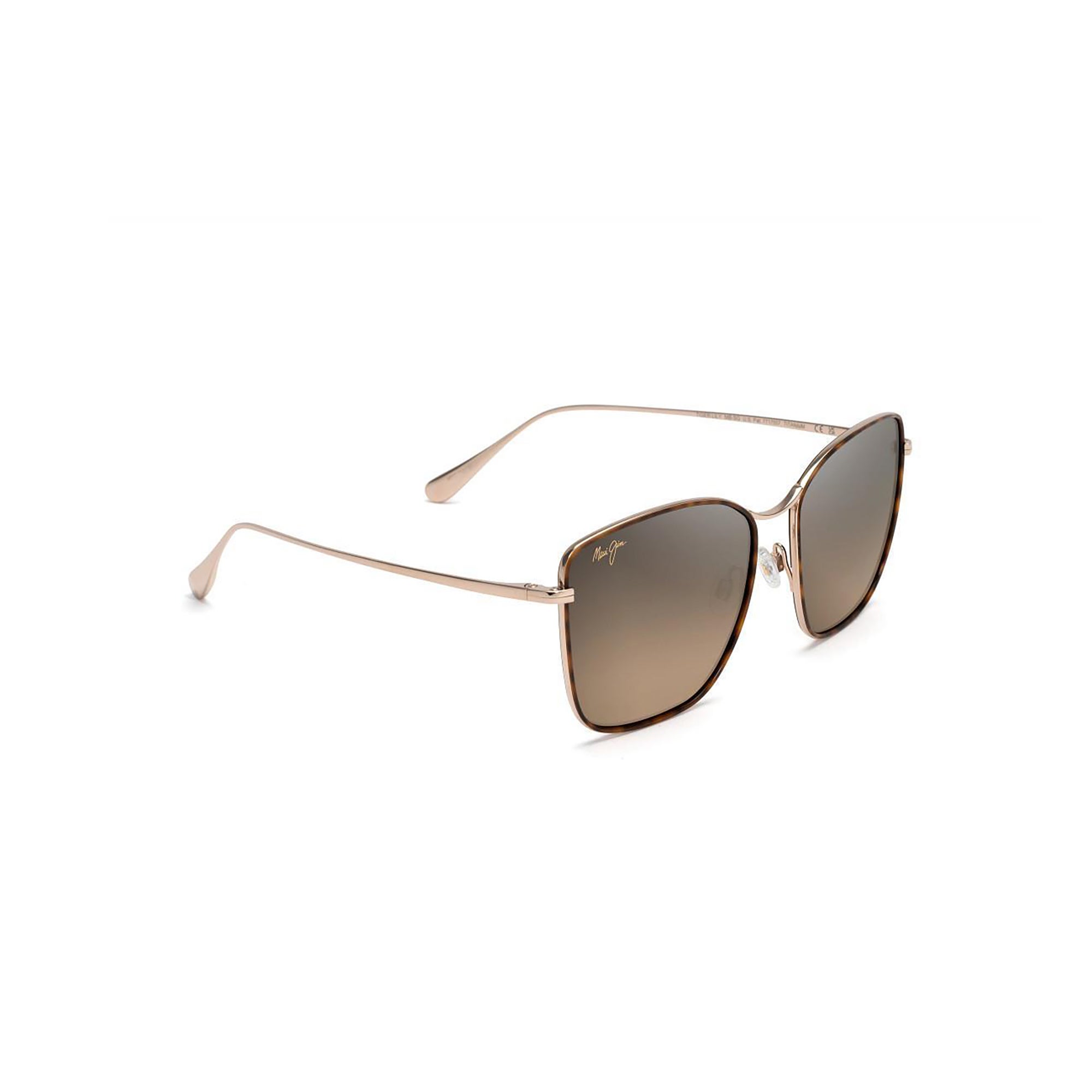 Tiger Lily Polarized Sunglasses Dark Tortoise Frame HCL Bronze Lens