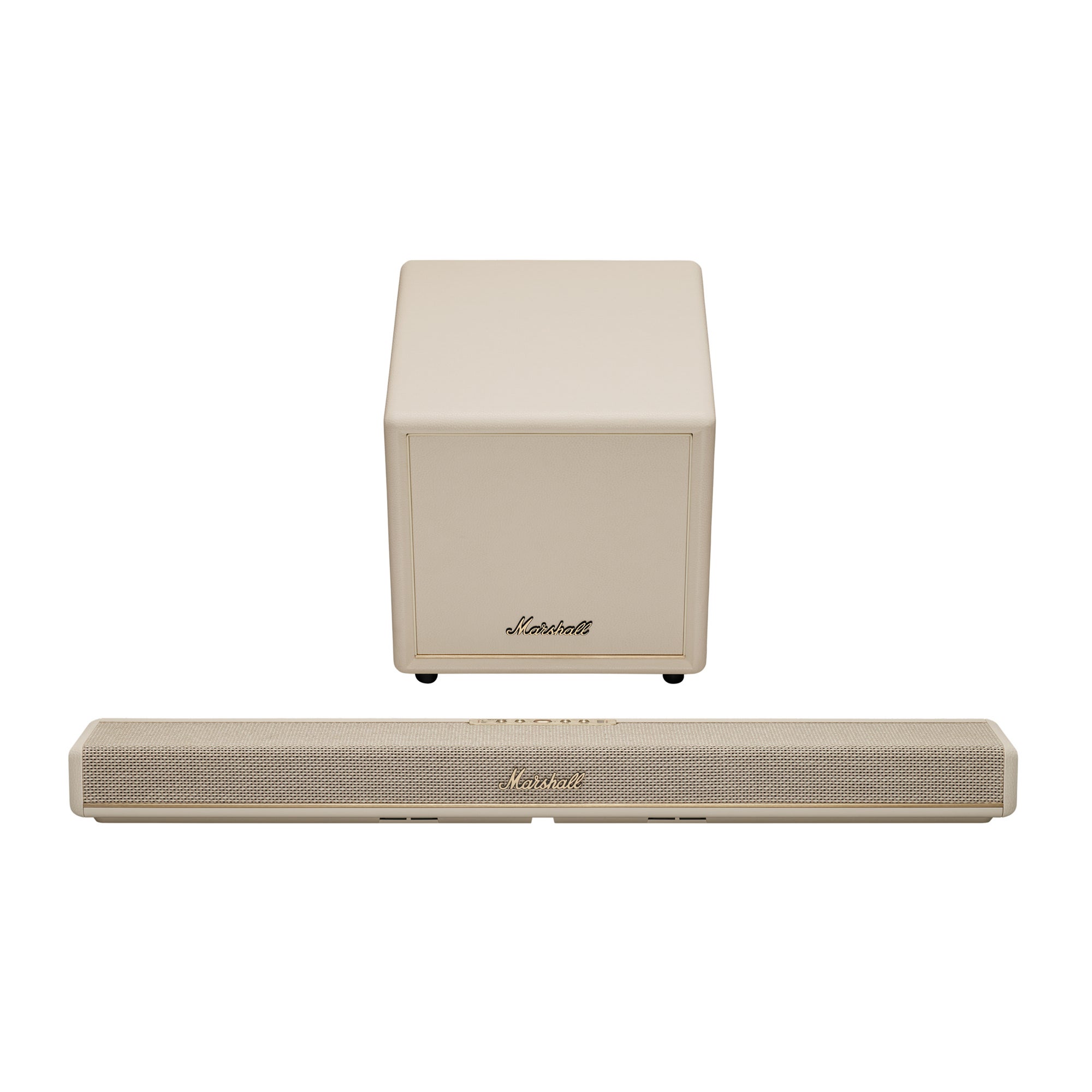 Heston 60 Soundbar w/ Sub 200 Wireless Subwoofer Cream