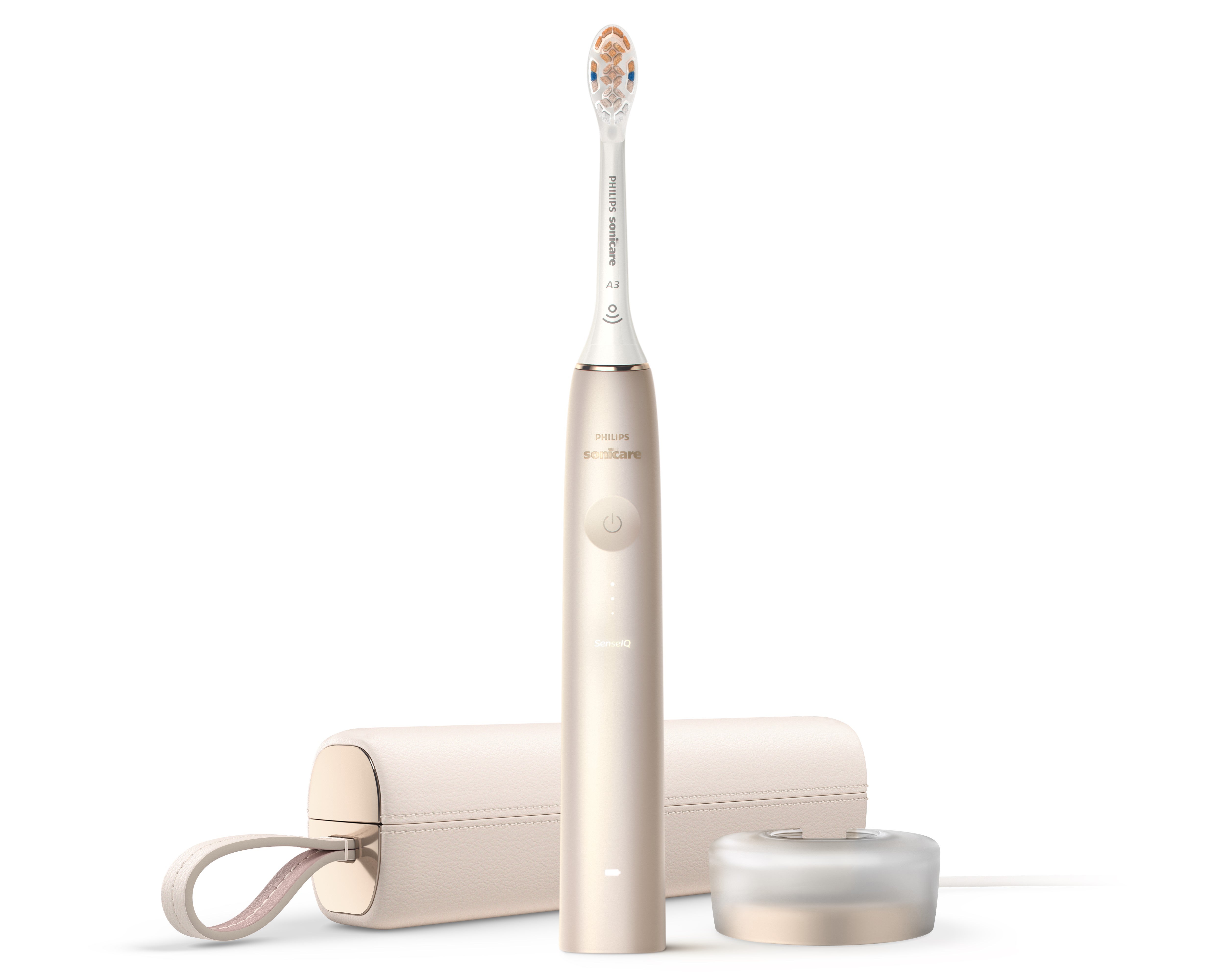 9900 Prestige Power Toothbrush w/ Sense IQ Champagne