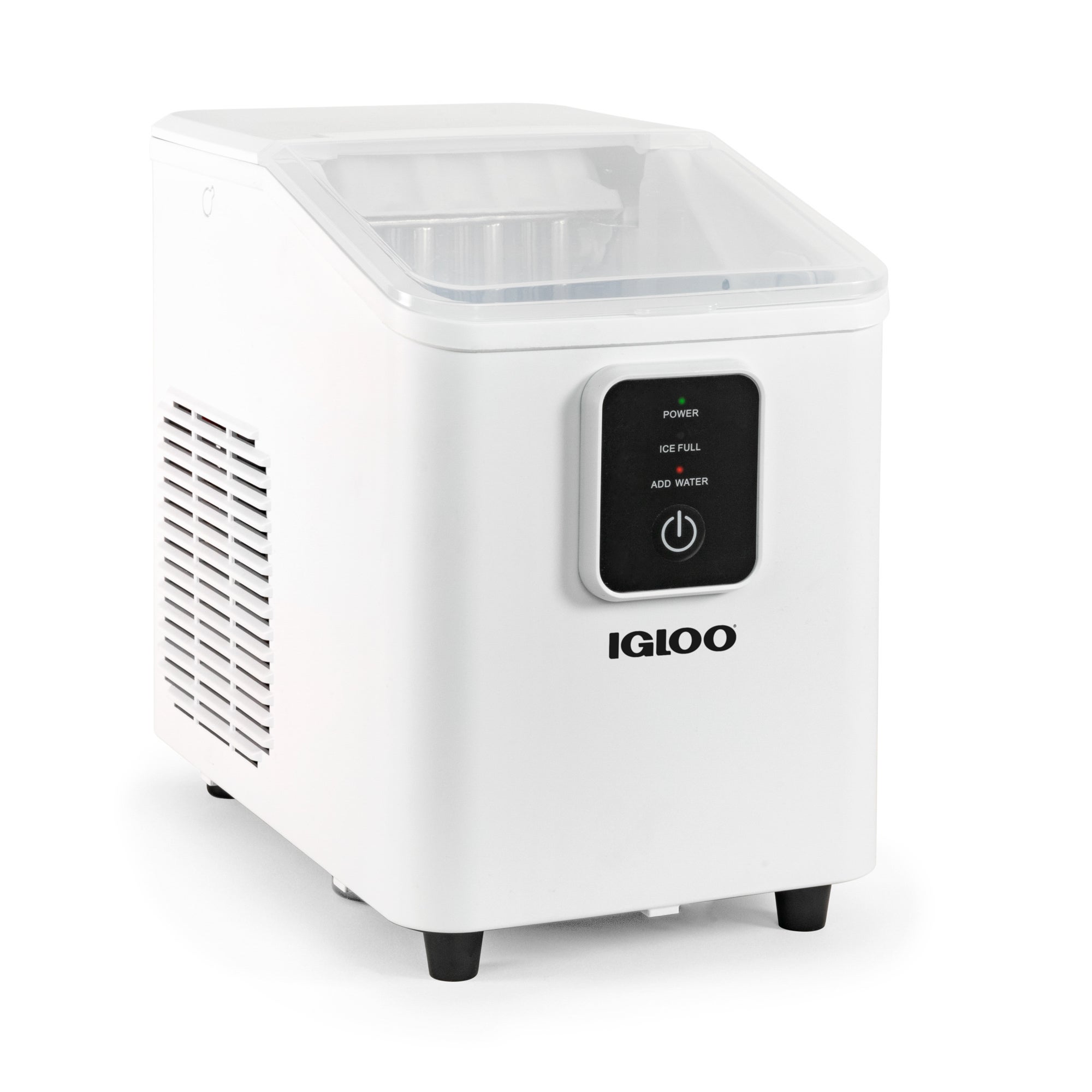 26lb Portable Automatic Countertop Ice Machine White