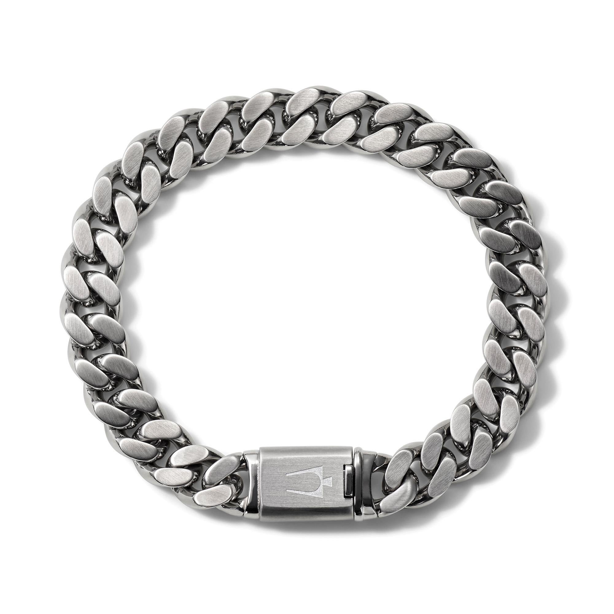 Classic Stainless Steel Chain Bracelet - Medium