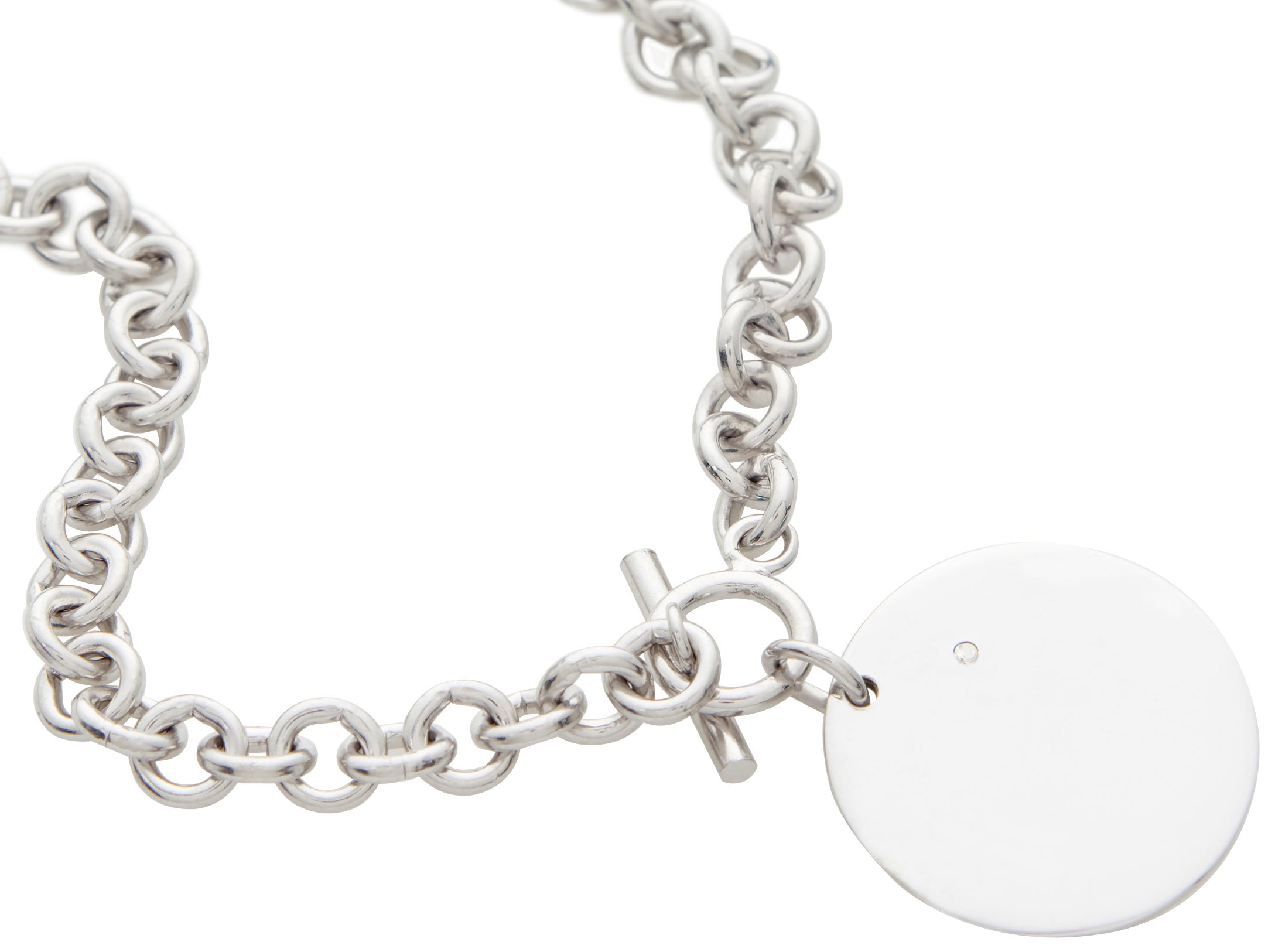 Diamond Toggle Bracelet