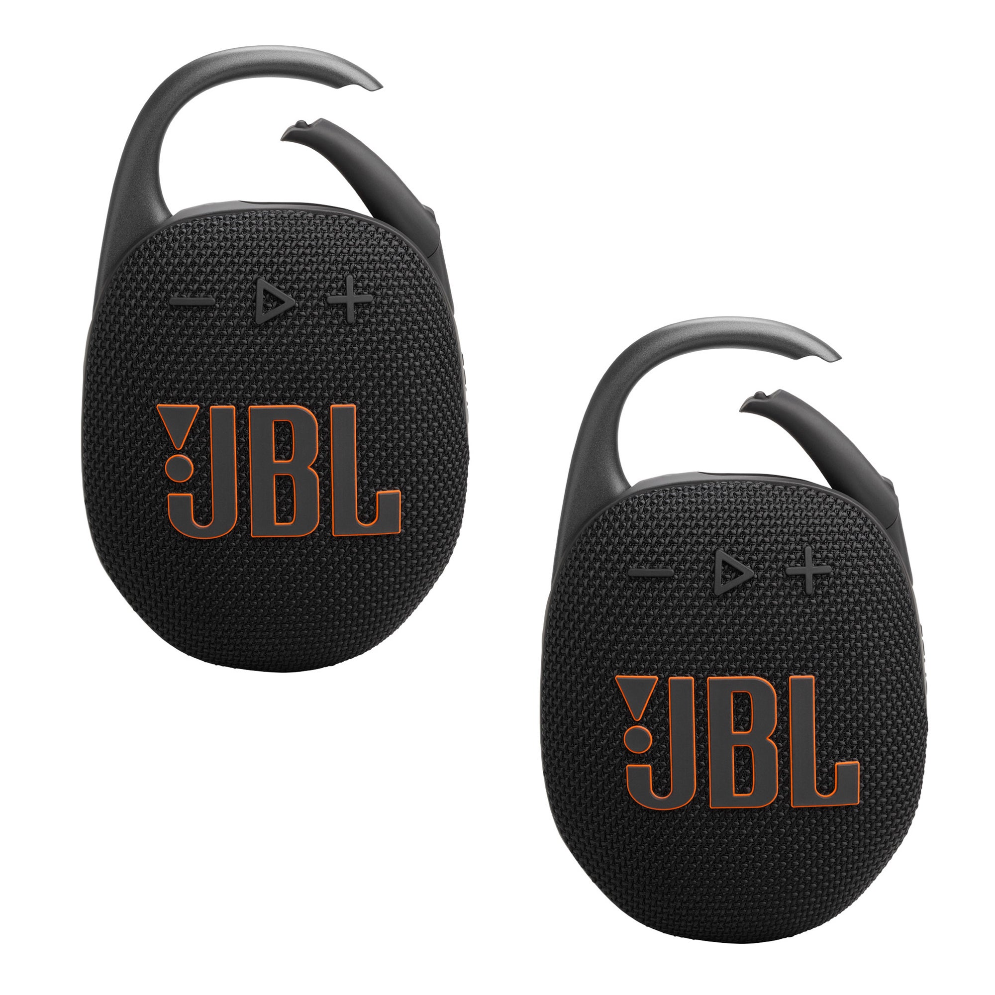 Clip 5 Ultra-Portable  Waterproof Speaker - 2pc Kit Black