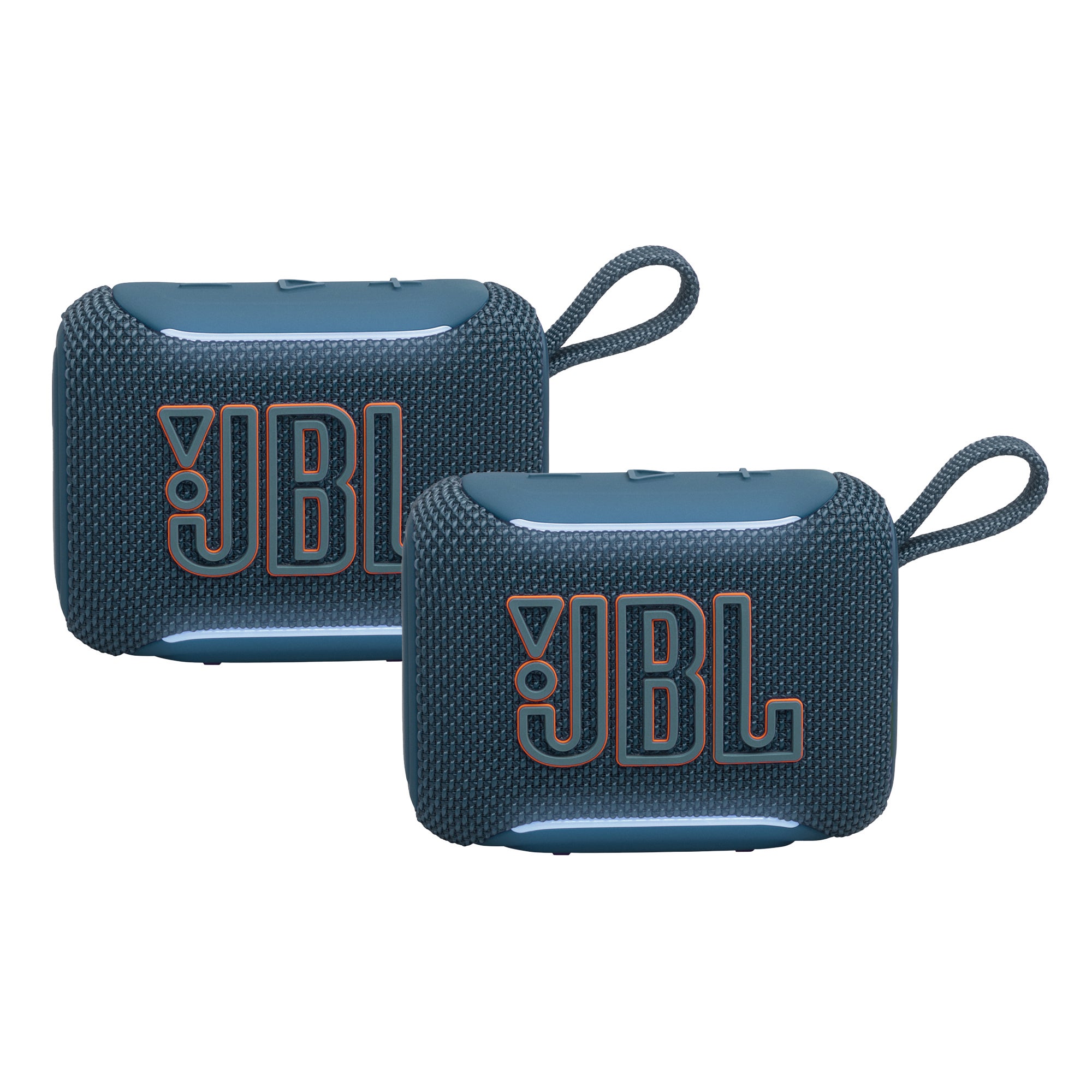 Go 5 Ultra-Portable Waterproof Bluetooth Speaker Bundle - 2pc Blue