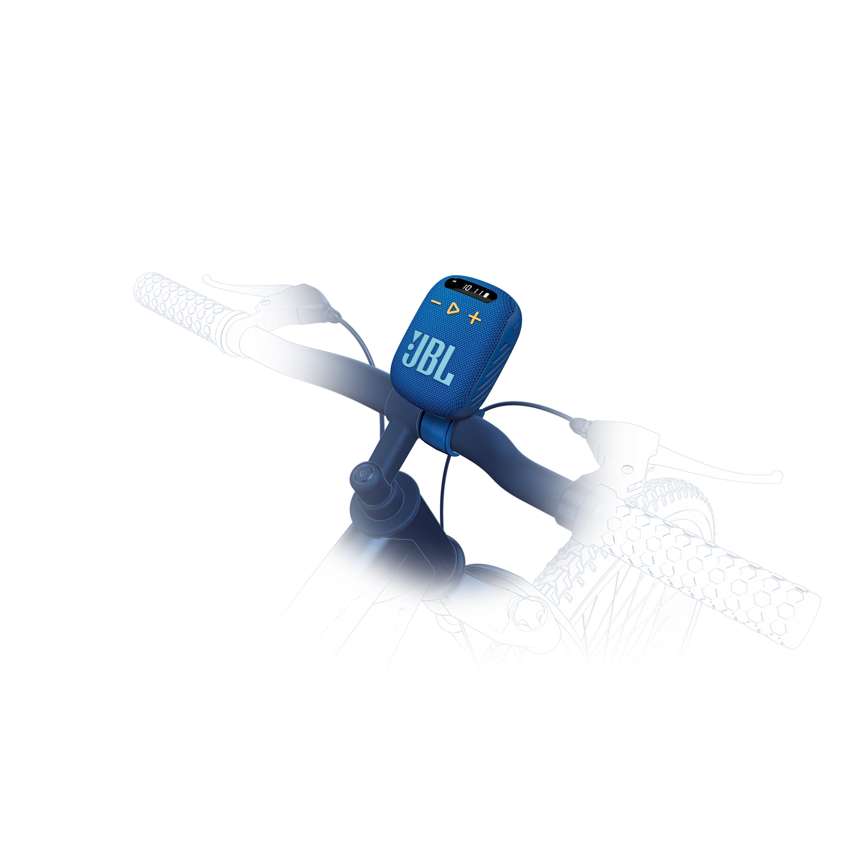 Wind3 Portable Bluetooth Speaker for Cycles Blue