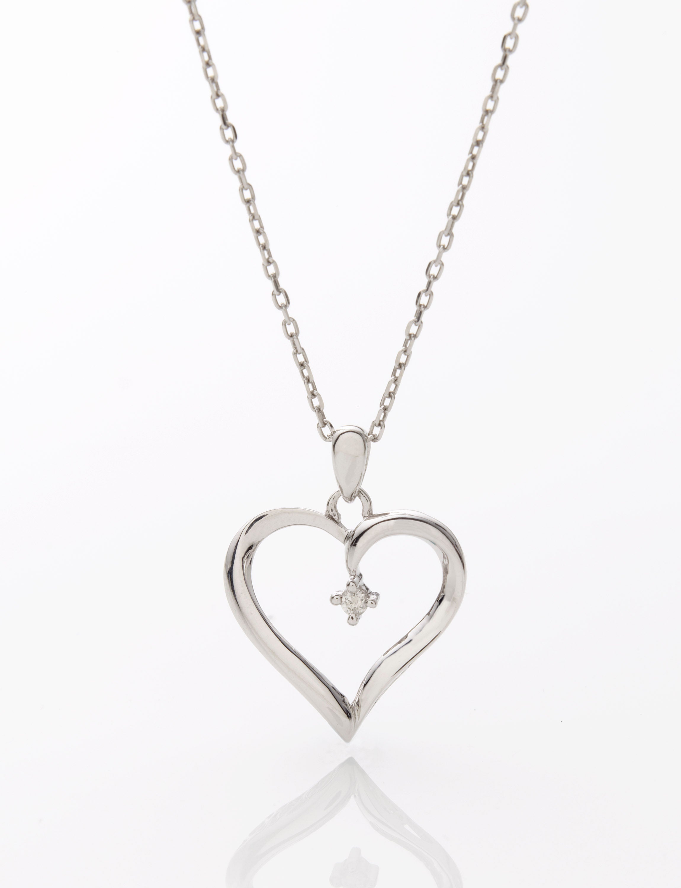 Diamond Heart Necklace