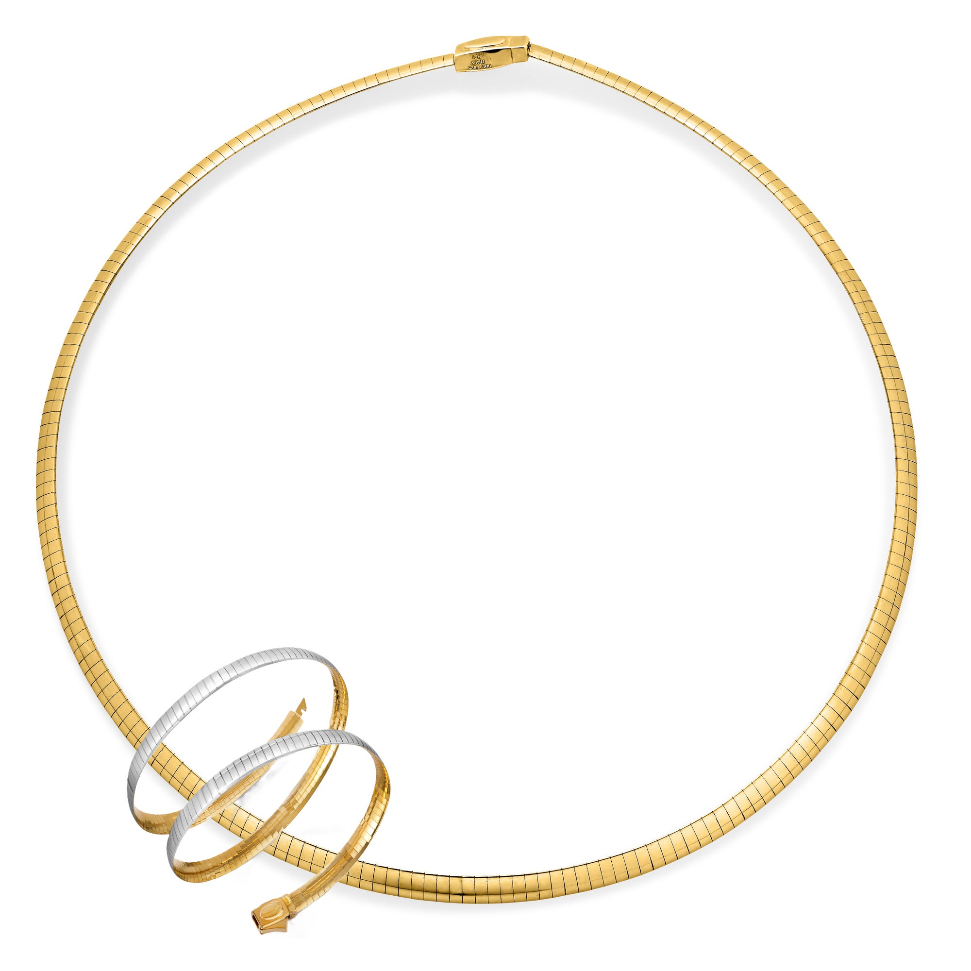 Reversible Omega Necklace