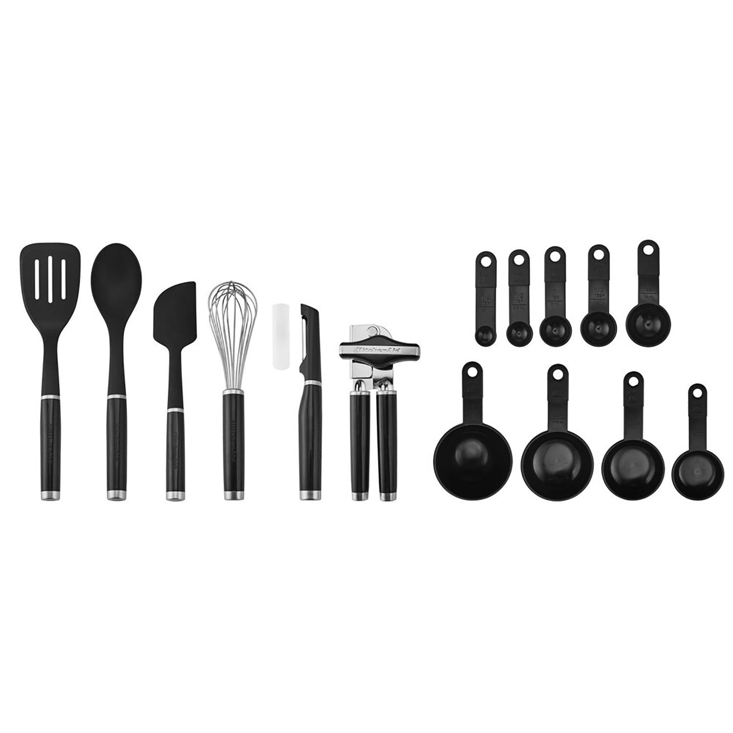 Classic 15pc Kitchen Tool & Gadget Set Black