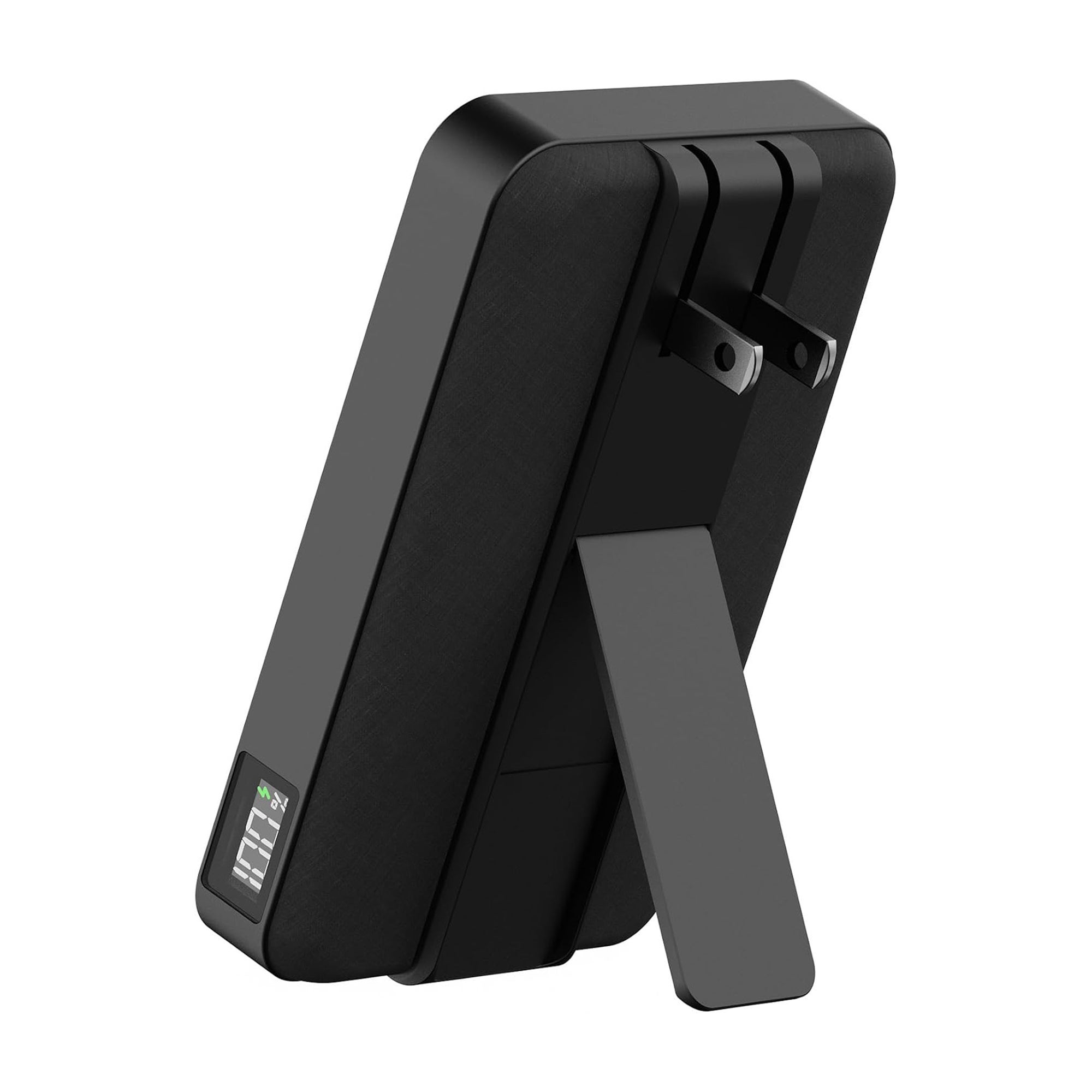 CliqLuxe 10KmAh Portable Charger w/ Stand Gray