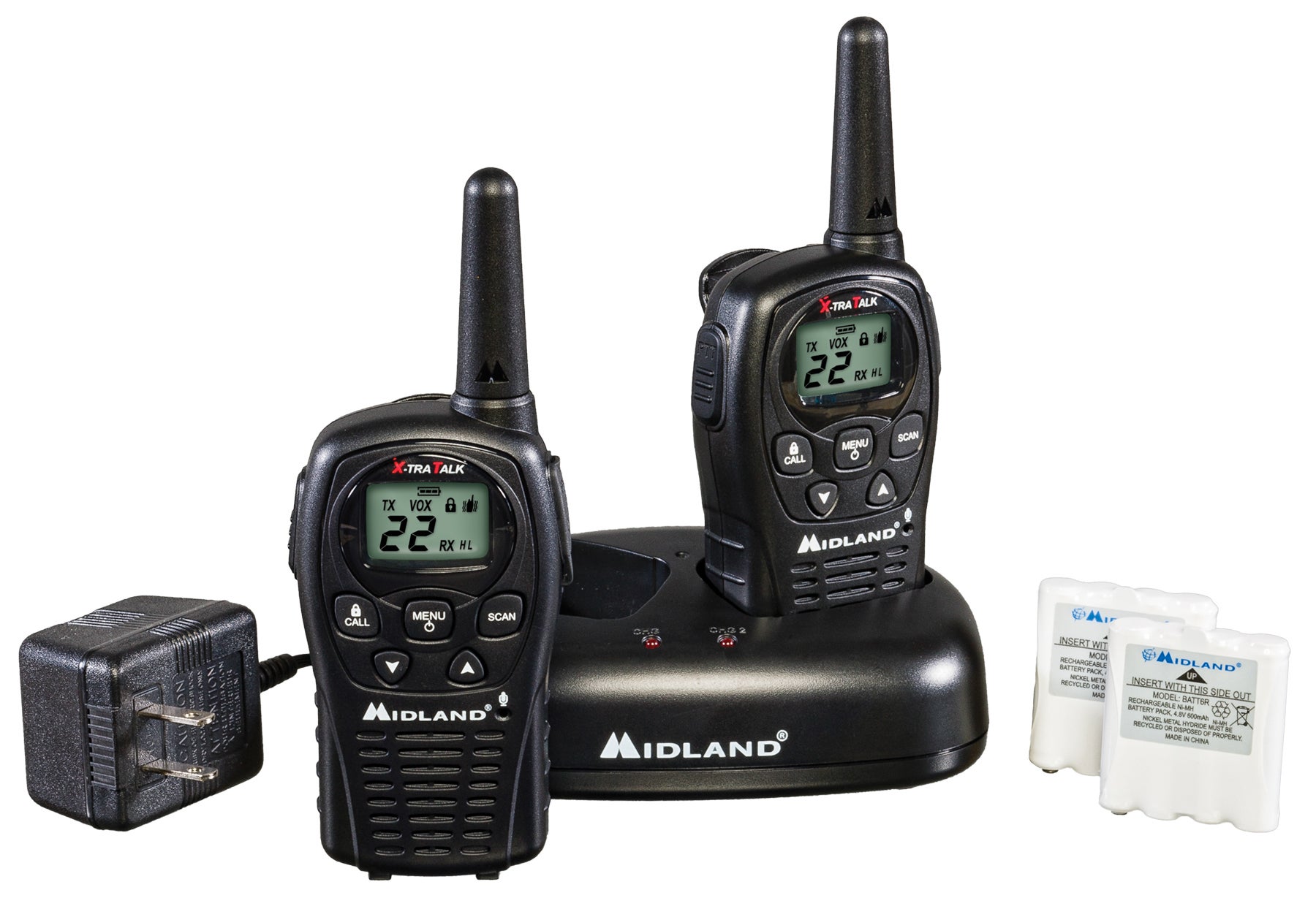 22 Ch 2-way Radios w/ 24 Mile Range Value Pack