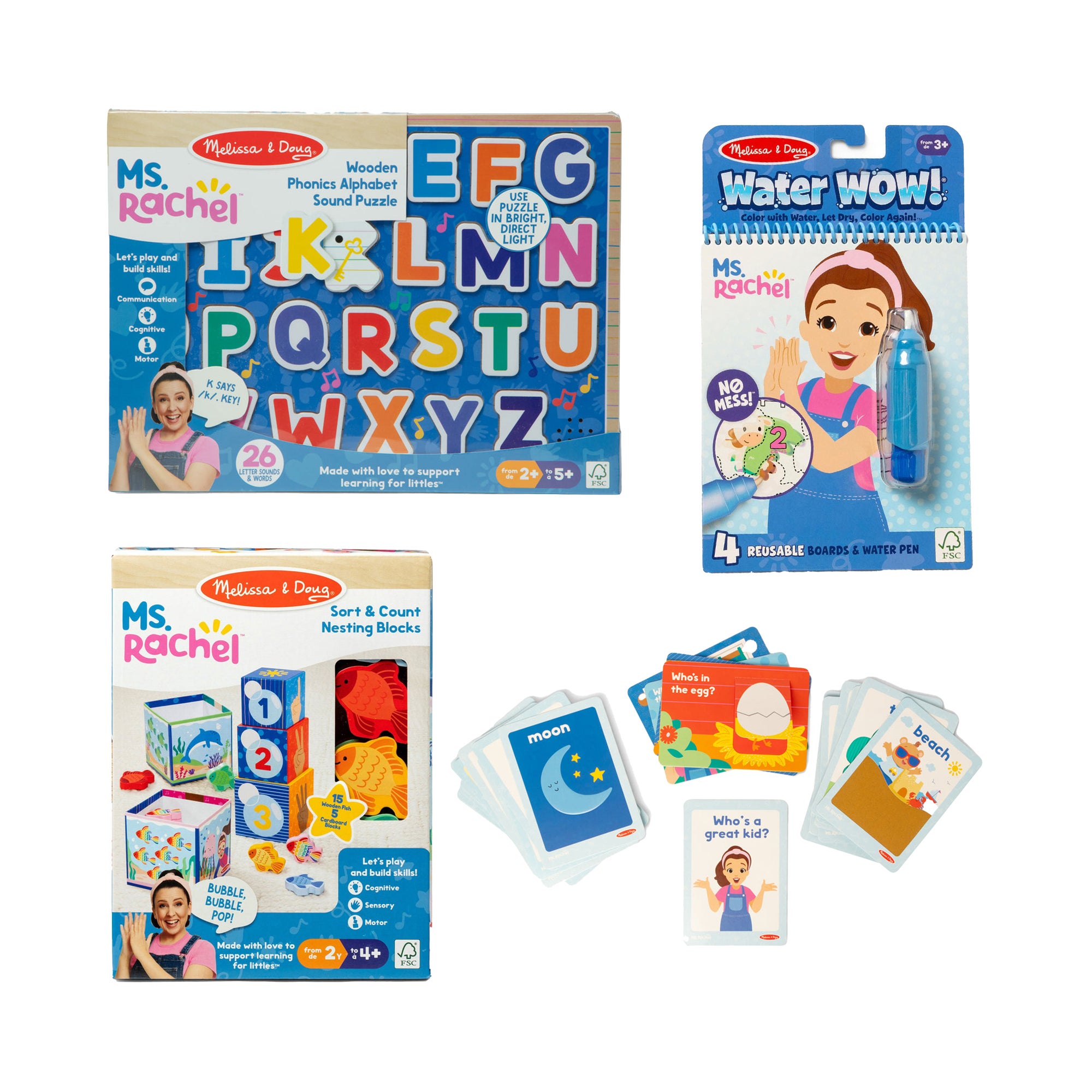 Ms Rachel Learning Kit Ages 2+ Years