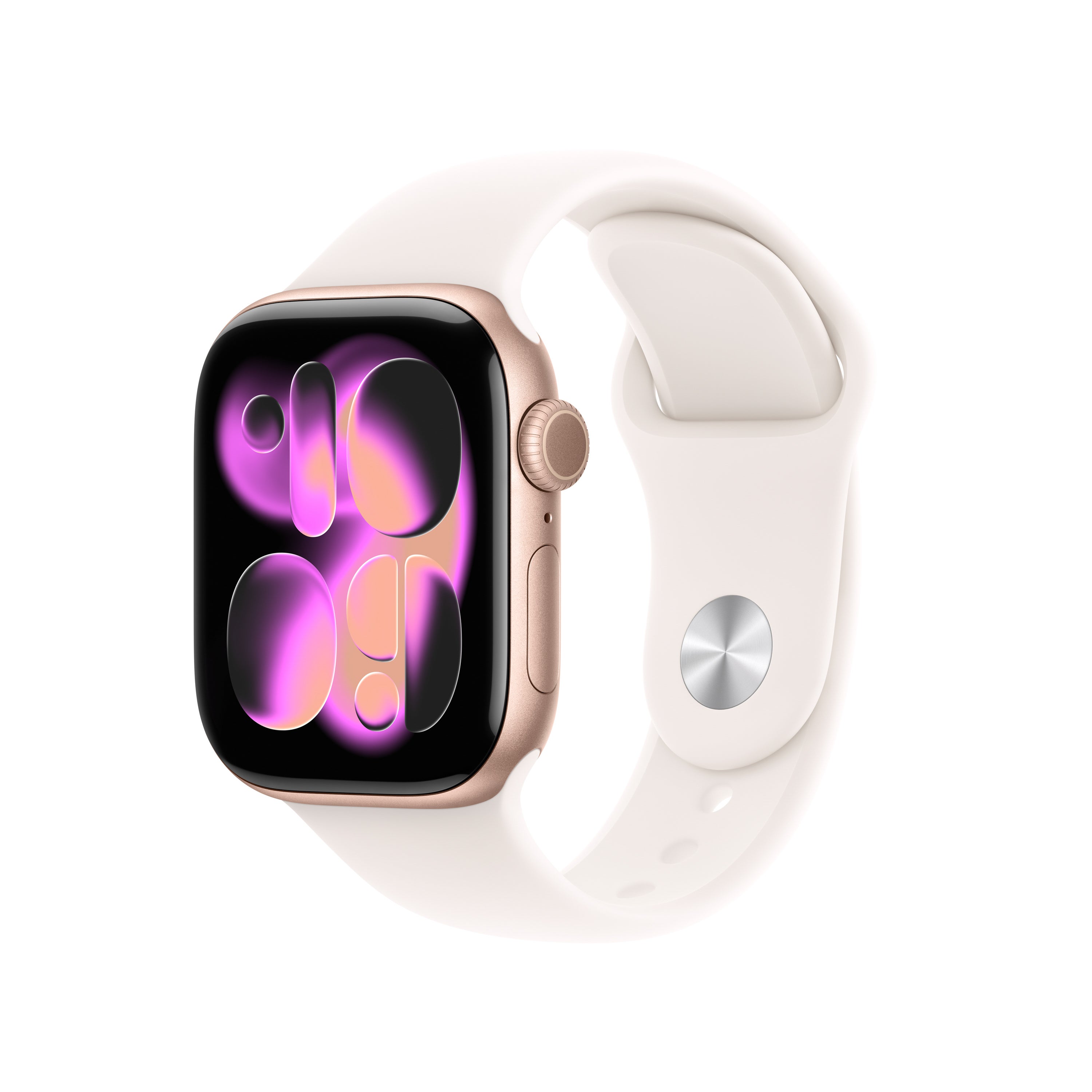Watch Series 11 GPS+Cellular 42mm RG Alum Case w/ Light Blush Sport Band S/M
