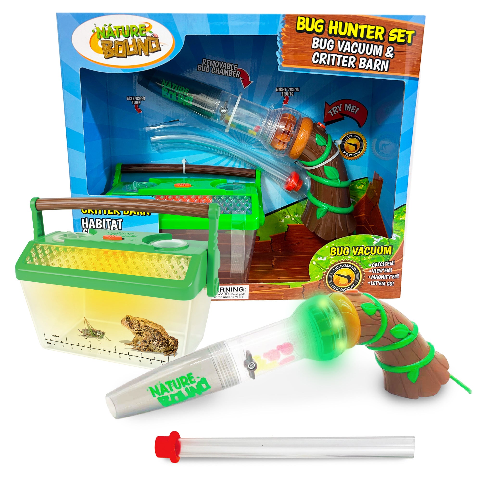 Bug Hunter Vacuum Set Ages 3-12 Years