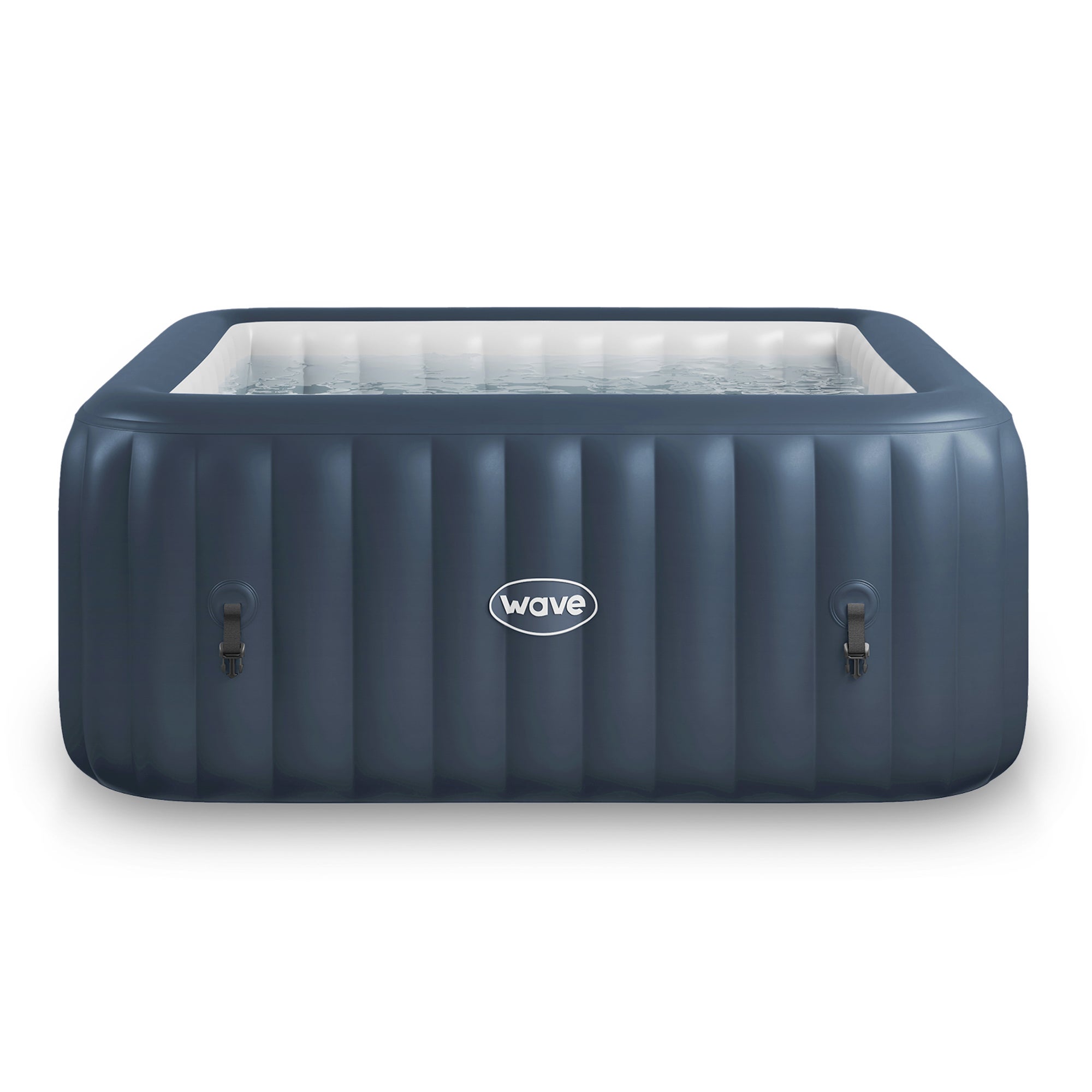 Pacific Square 6 Person Inflatable Spa Navy