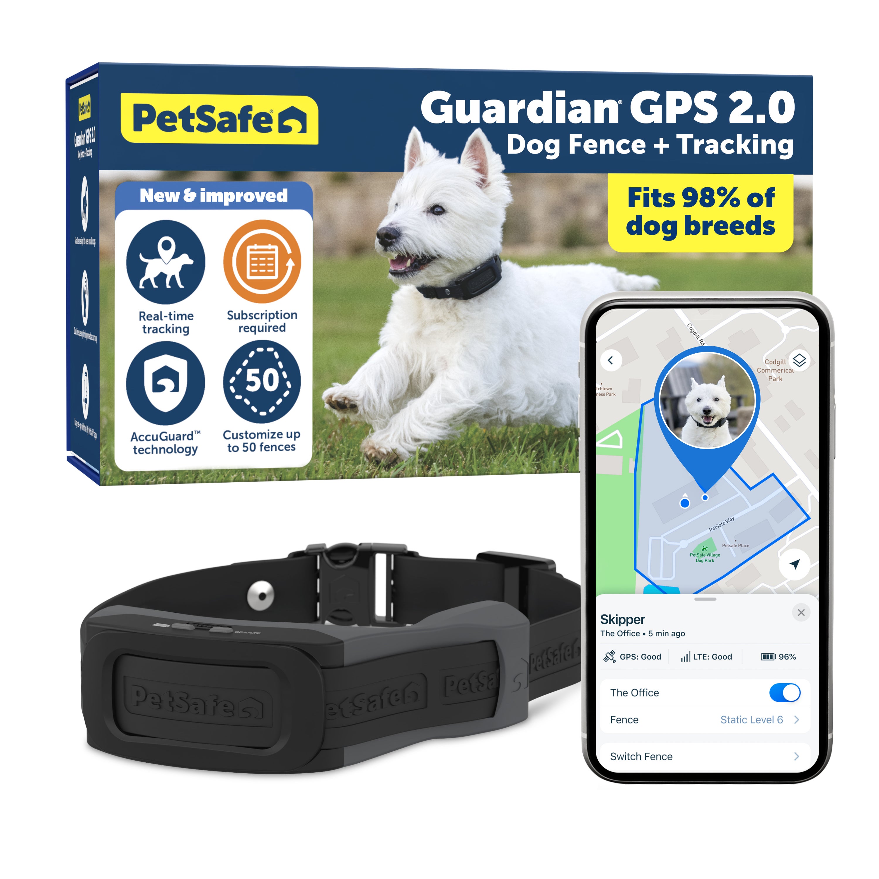 Guardian GPS 2.0 Dog Fence + Tracking