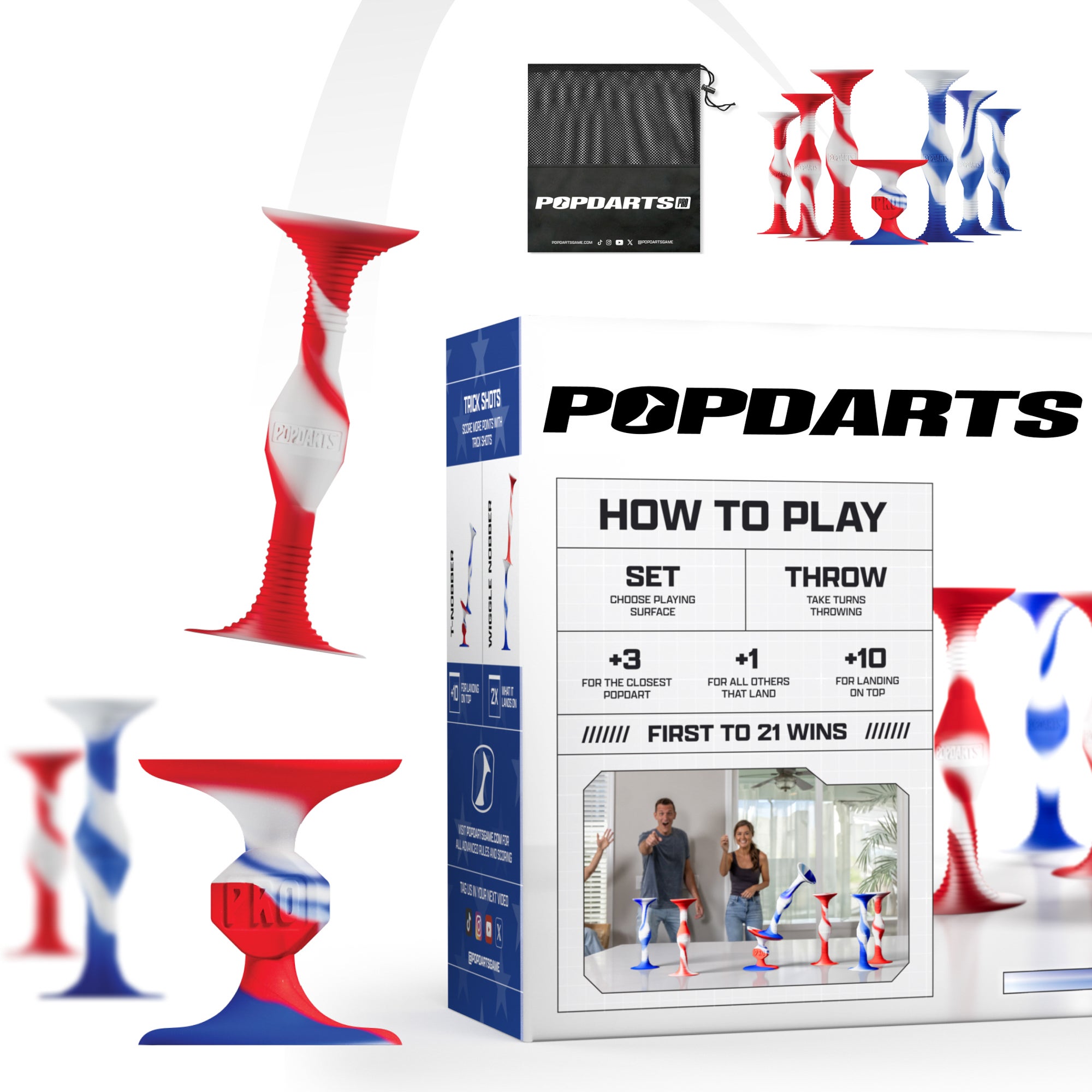 Pro Pack Popdarts Set USA