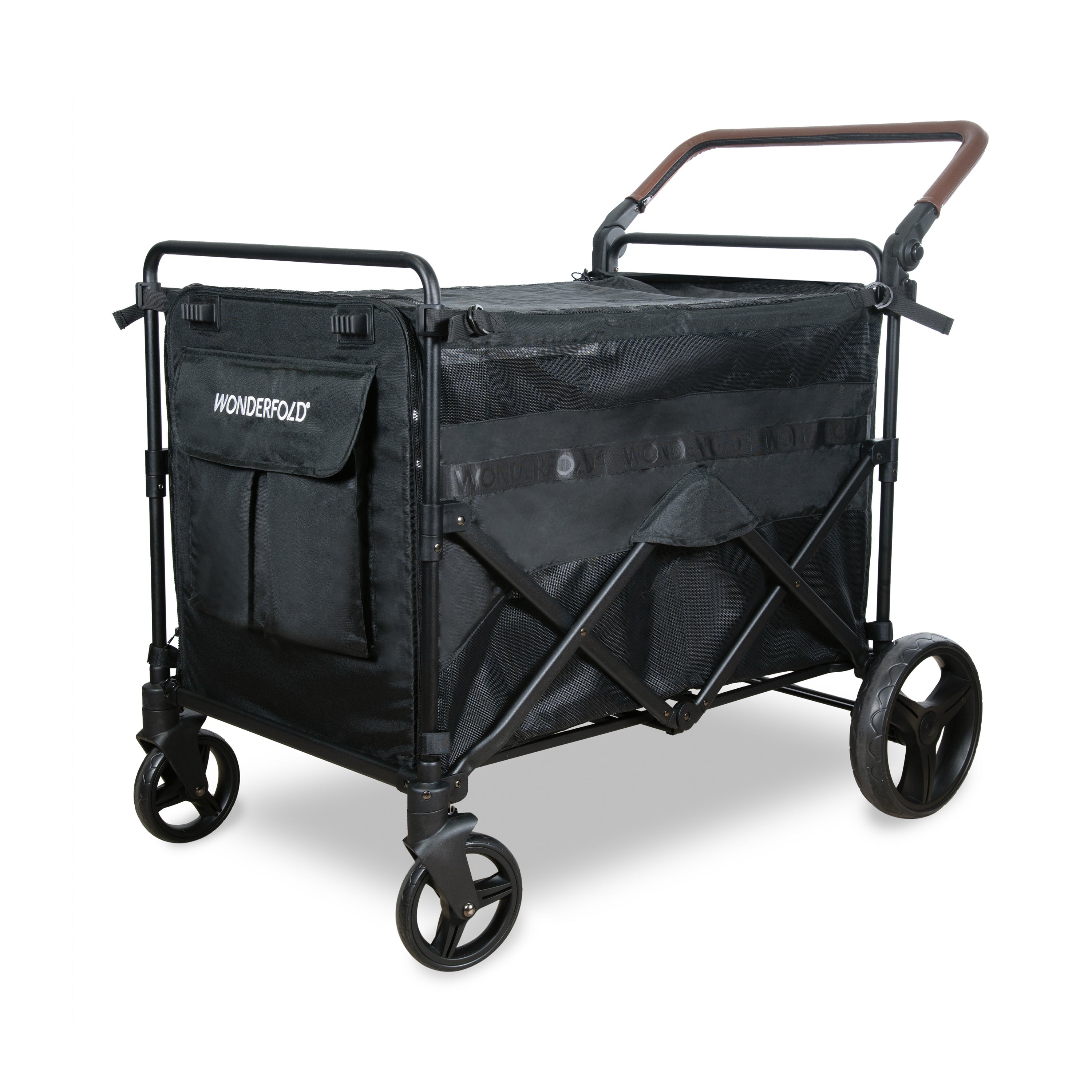 PXL Large Pet Stroller Wagon Black