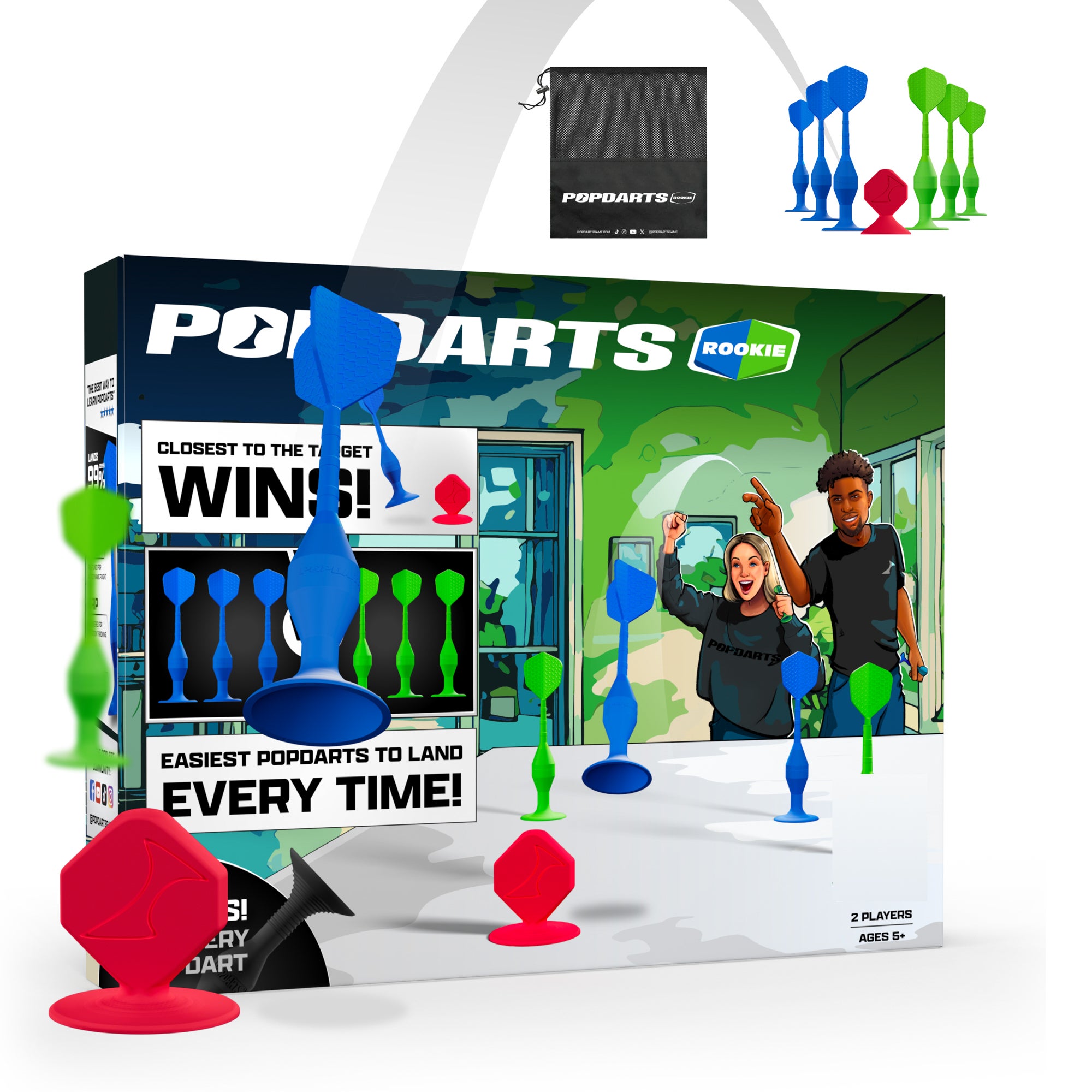 Rookie Pack Popdarts Set Blue & Green